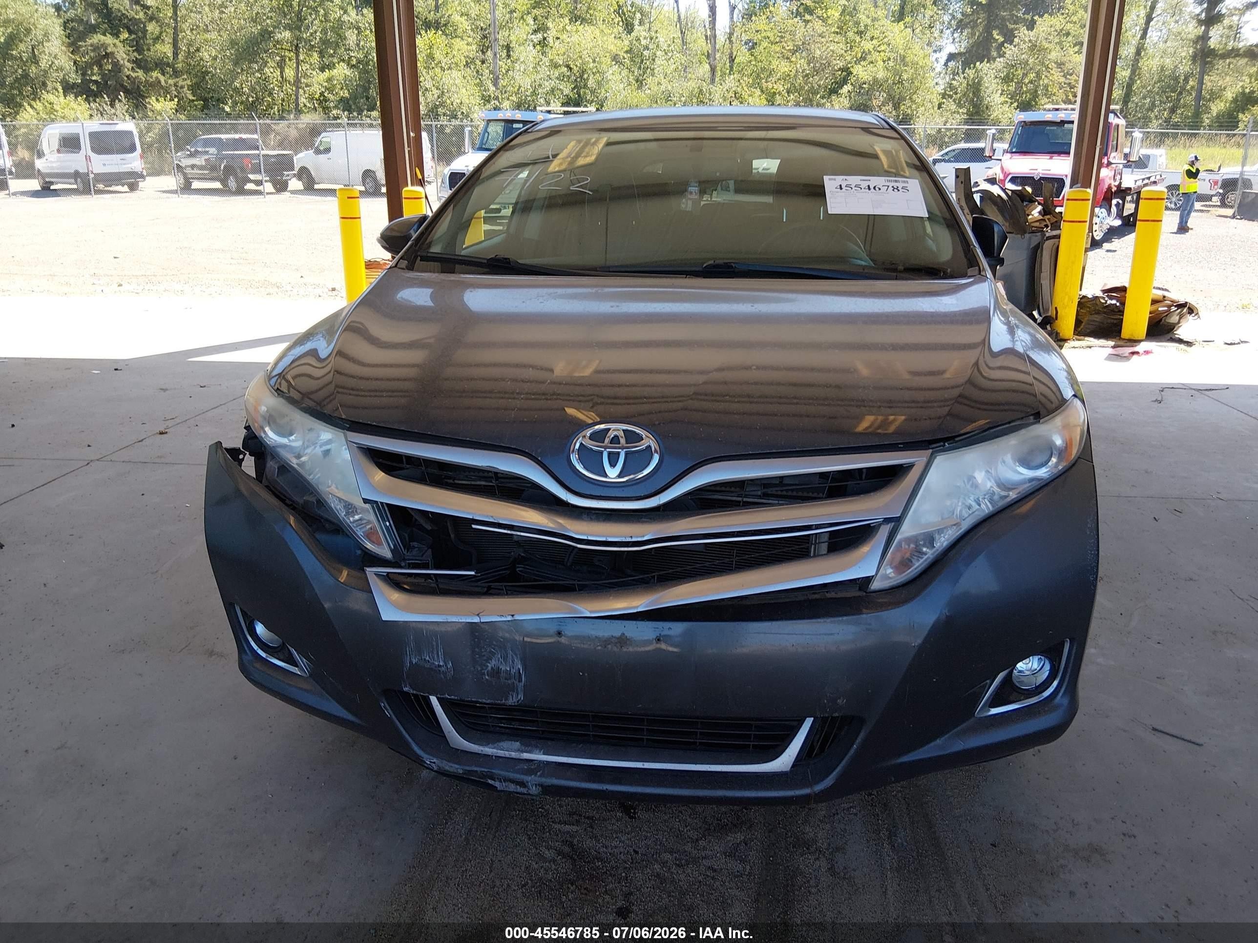 2013 Toyota Venza Xle Blue vin: 4T3BA3BB2DU036487