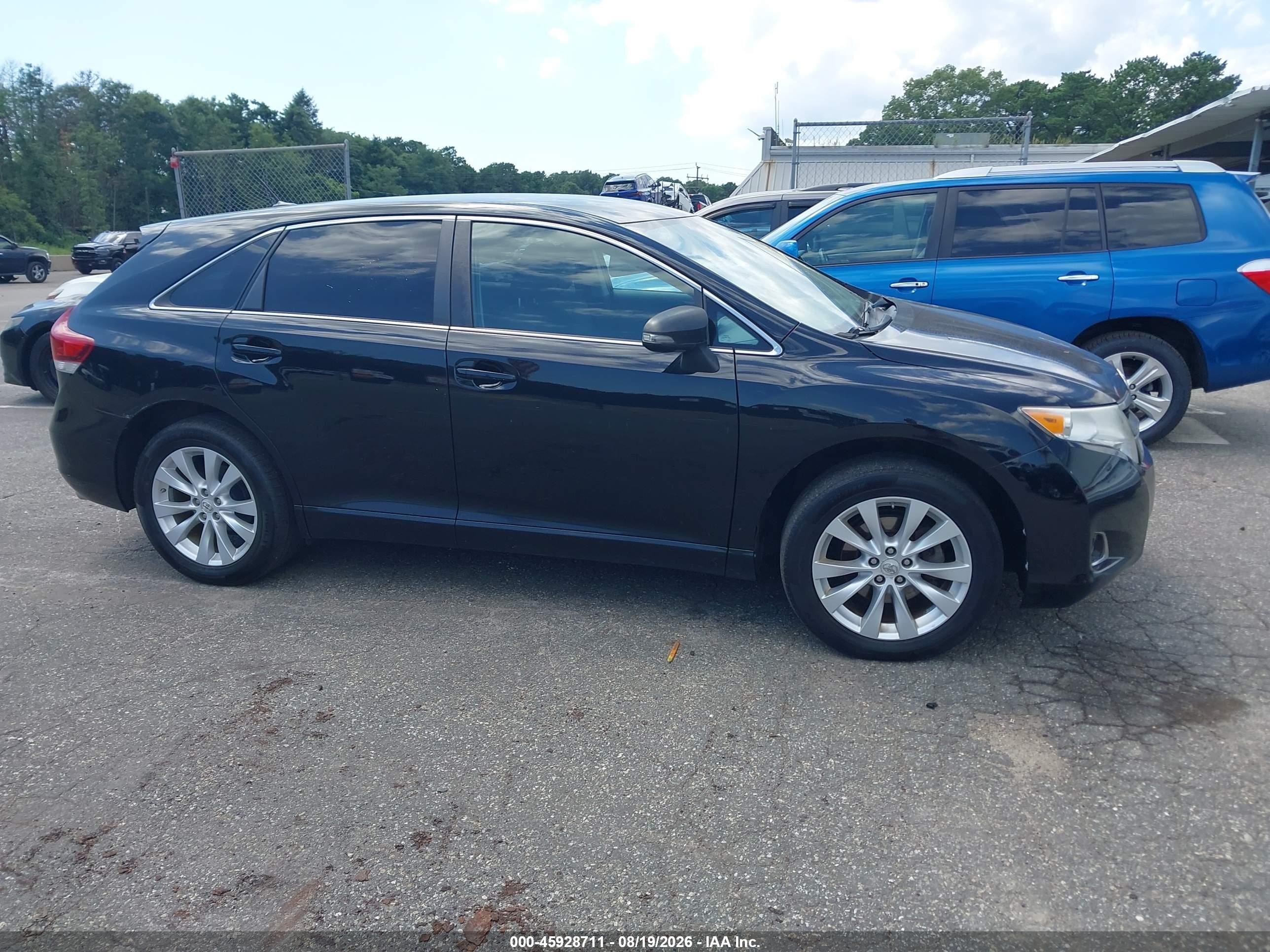 2013 Toyota Venza Le Black vin: 4T3BA3BB2DU039700