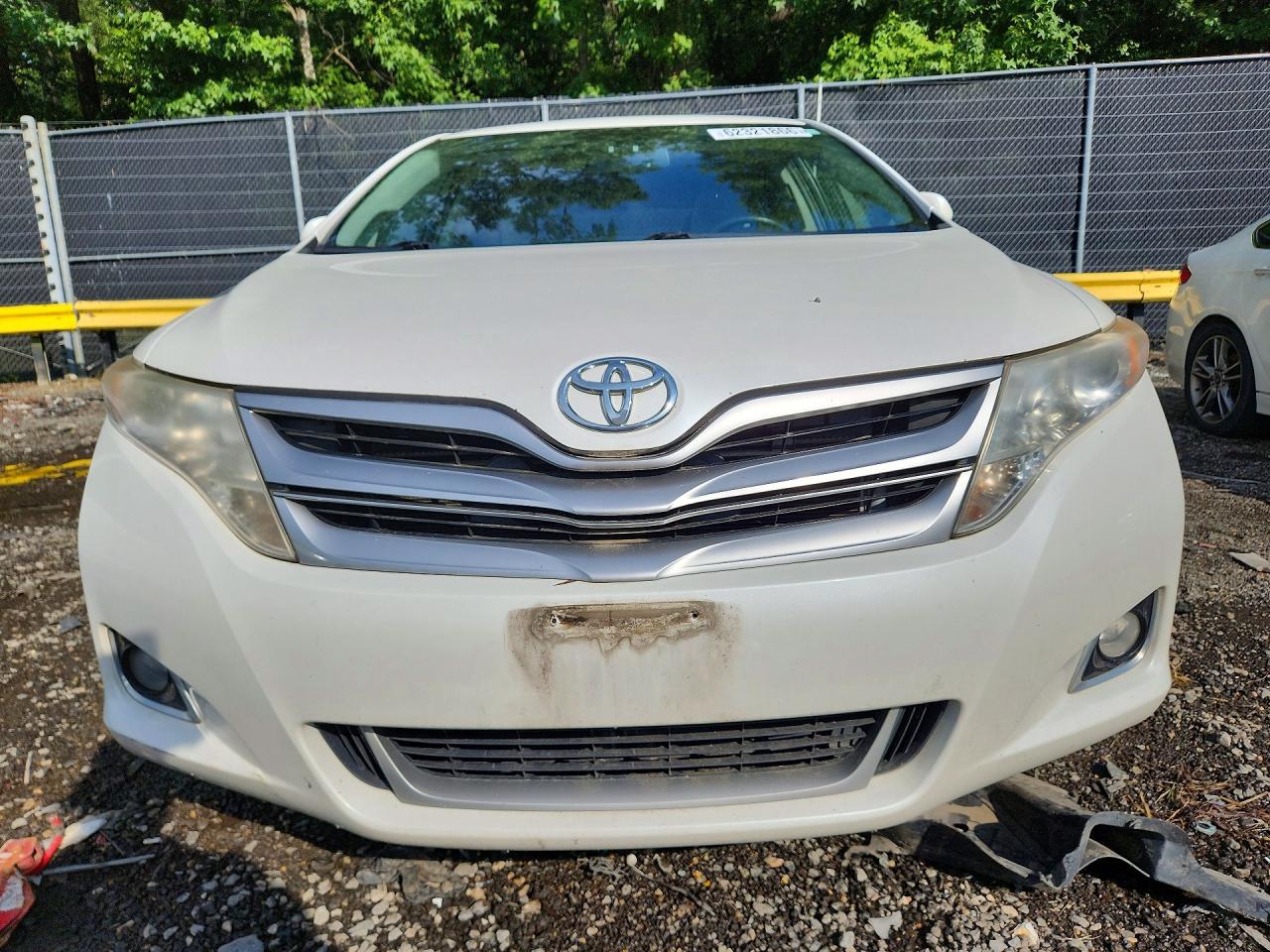 2014 Toyota Venza Le White vin: 4T3BA3BB2EU052769