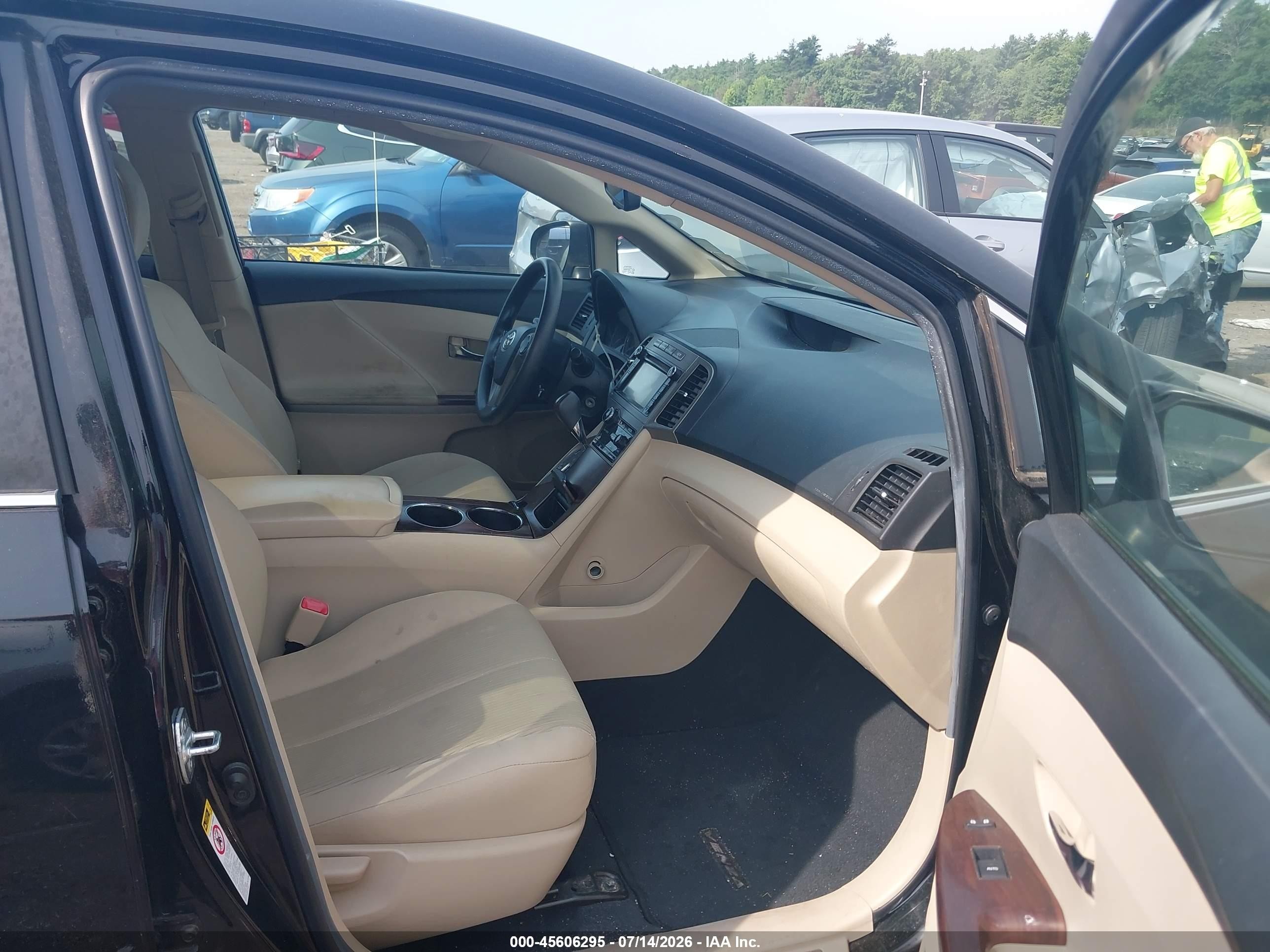 2014 Toyota Venza Le Black vin: 4T3BA3BB2EU053548