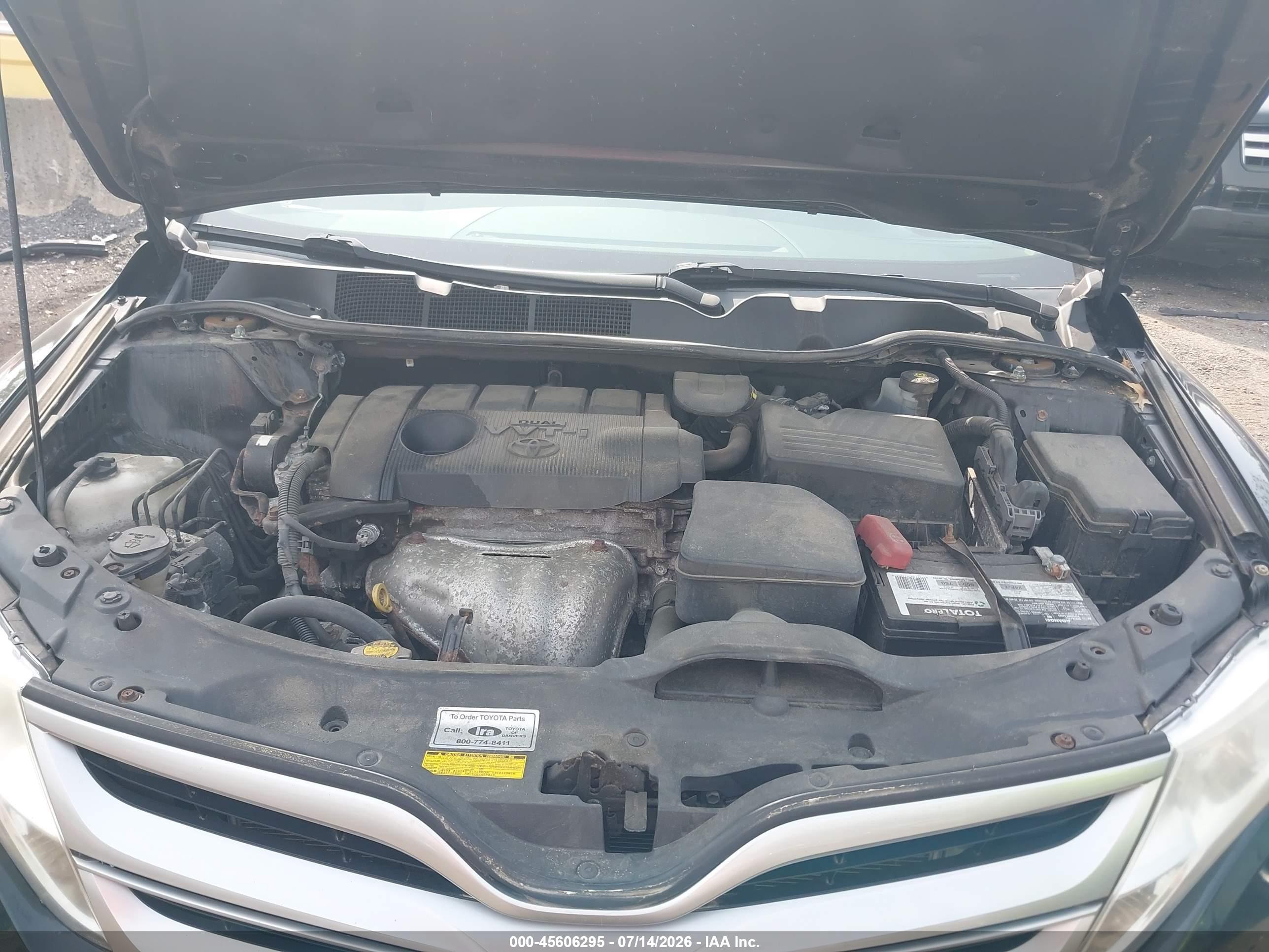 2014 Toyota Venza Le Black vin: 4T3BA3BB2EU053548