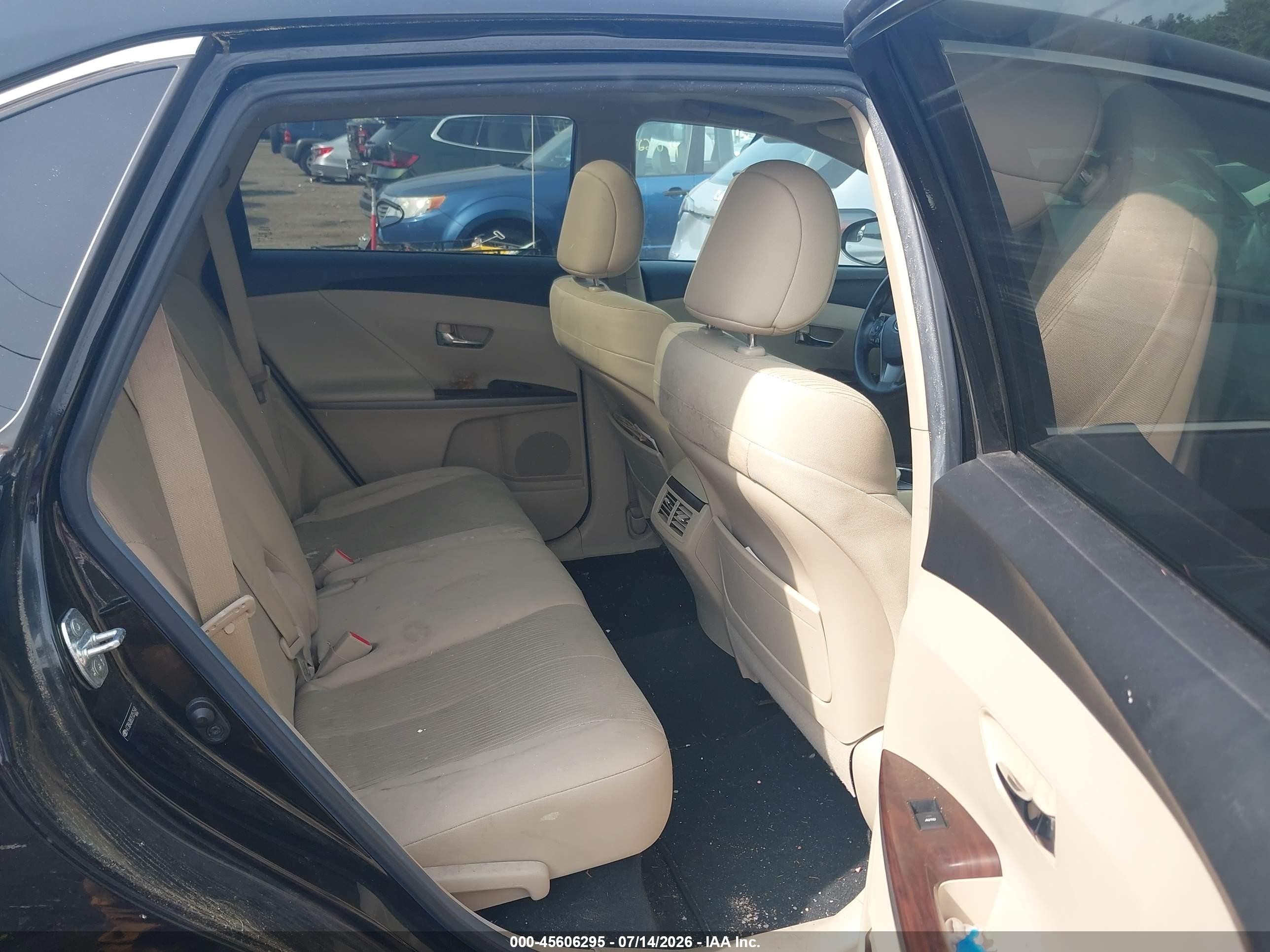 2014 Toyota Venza Le Black vin: 4T3BA3BB2EU053548