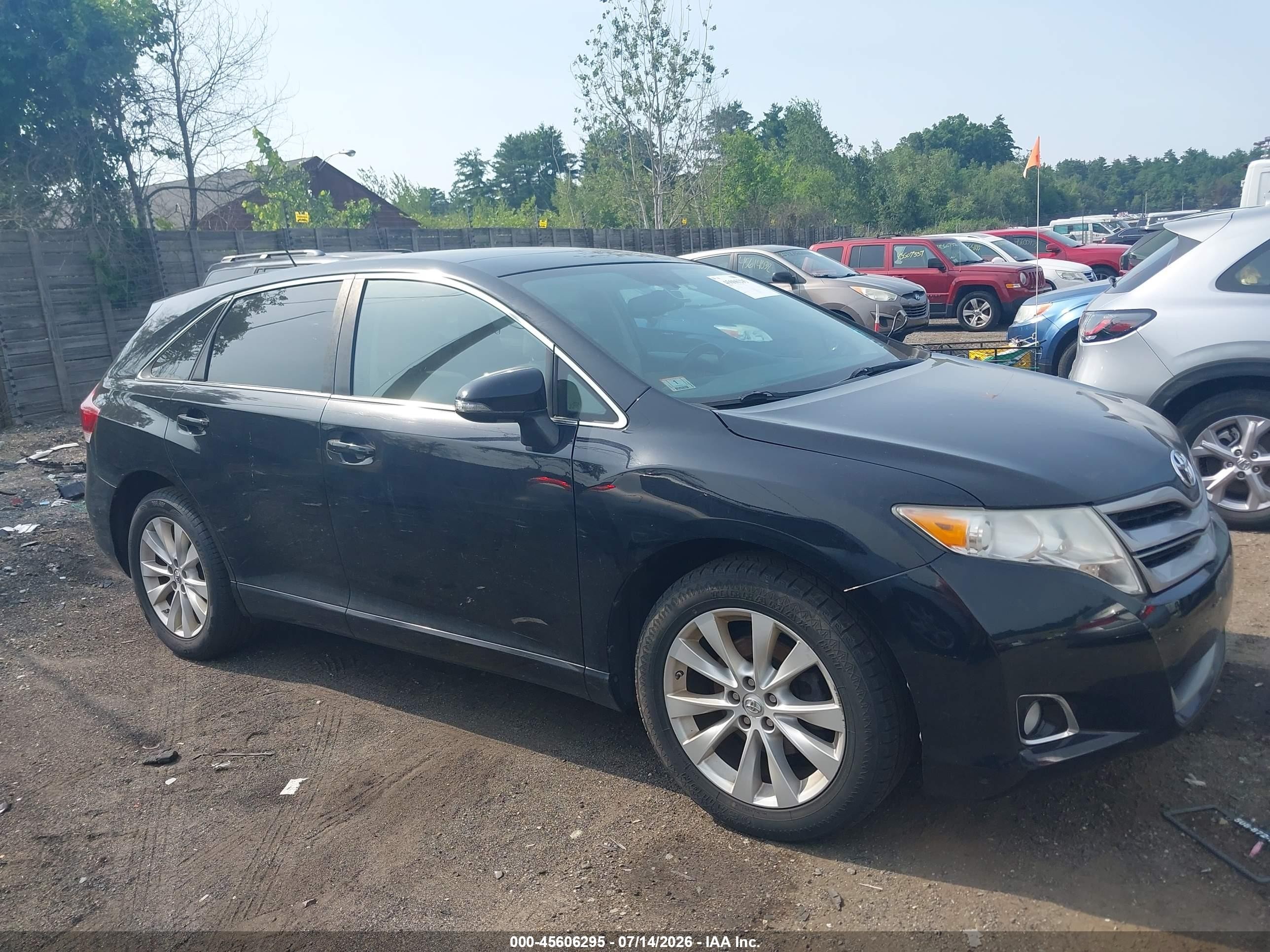 2014 Toyota Venza Le Black vin: 4T3BA3BB2EU053548