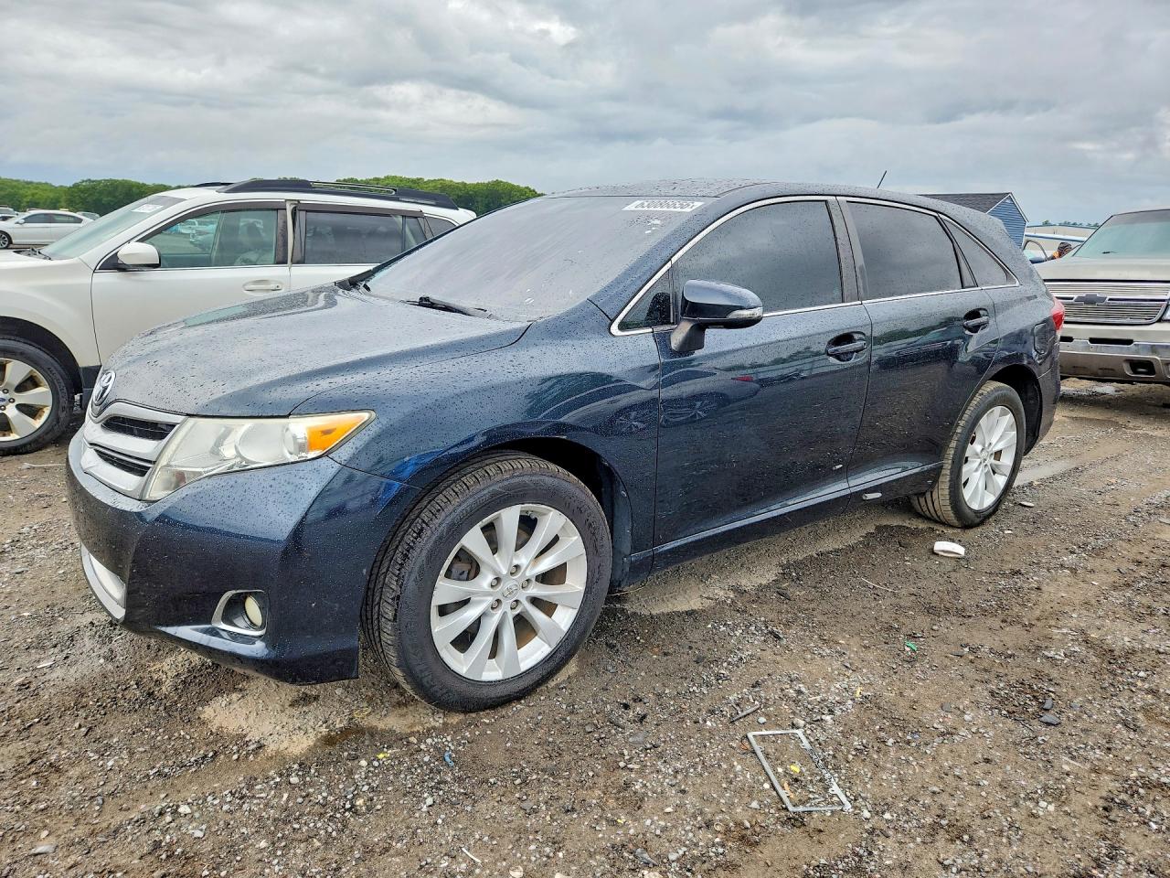 2014 Toyota Venza Le Серый vin: 4T3BA3BB2EU063397