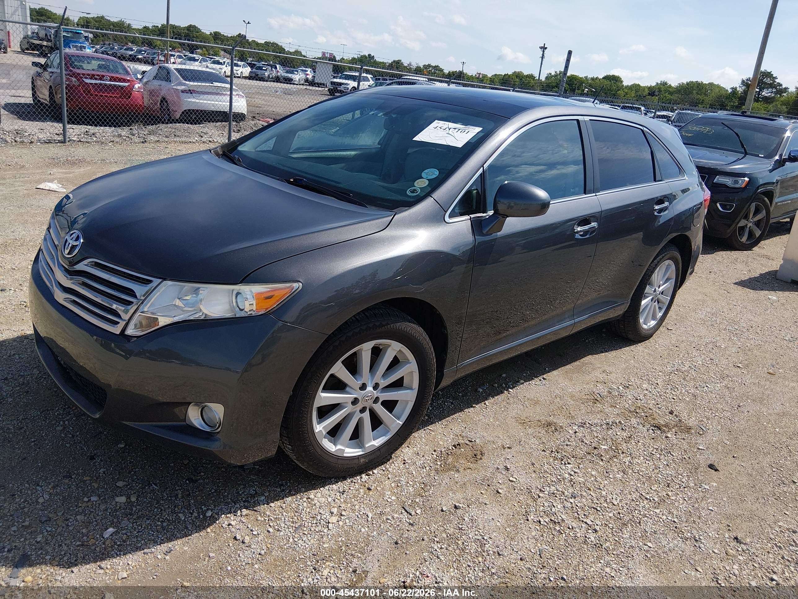 2012 Toyota Venza Xle Gray vin: 4T3BA3BB3CU031300