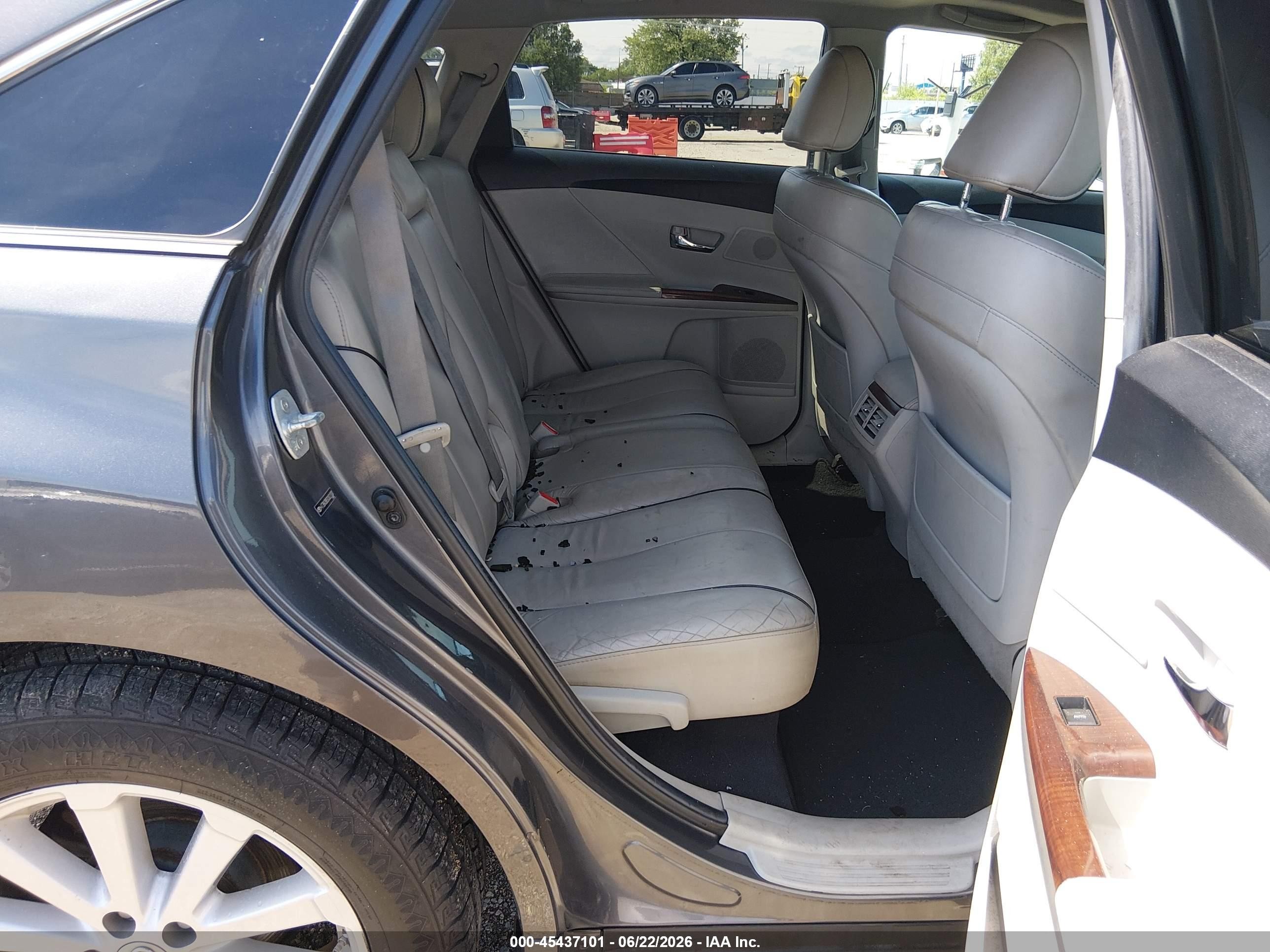 2012 Toyota Venza Xle Gray vin: 4T3BA3BB3CU031300