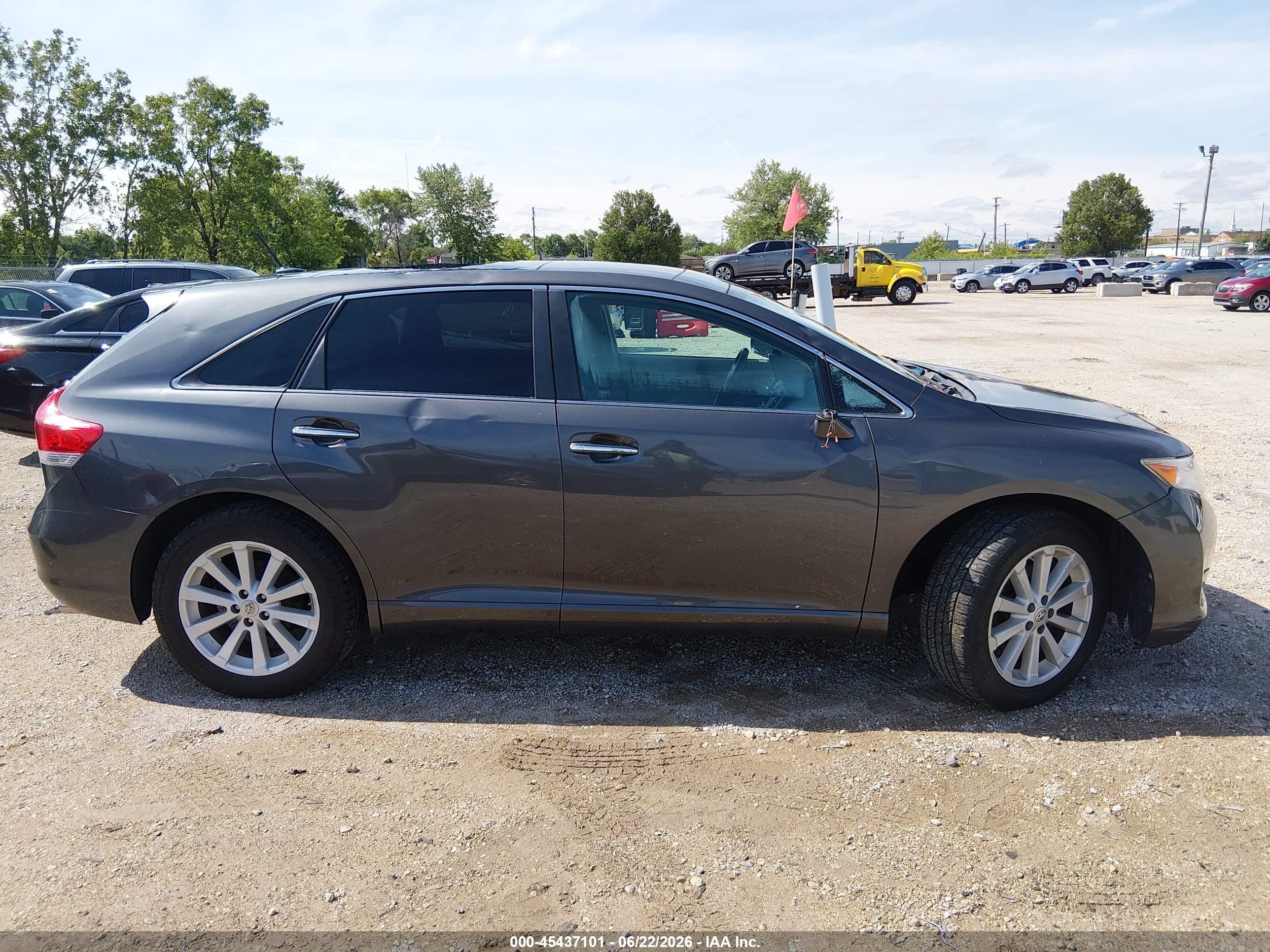2012 Toyota Venza Xle Gray vin: 4T3BA3BB3CU031300