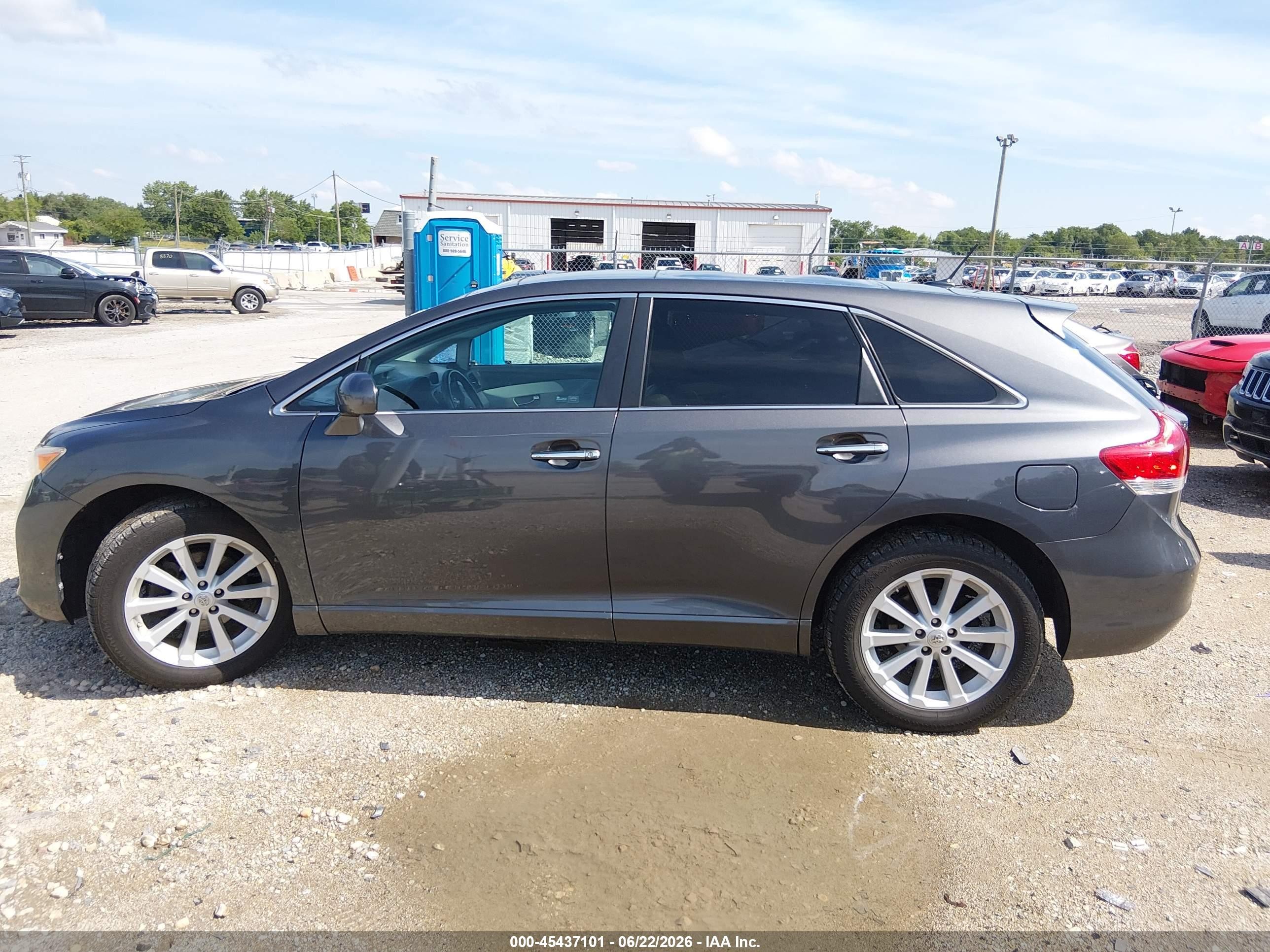 2012 Toyota Venza Xle Gray vin: 4T3BA3BB3CU031300