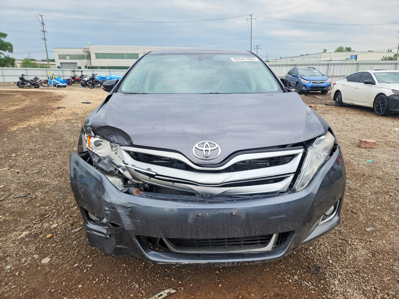 2013 Toyota Venza Le Серый vin: 4T3BA3BB3DU044680