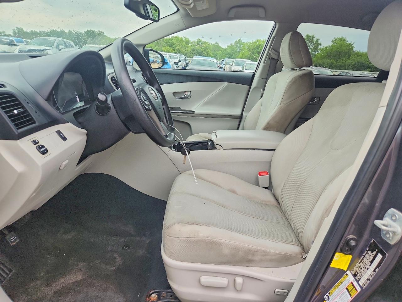 2013 Toyota Venza Le Серый vin: 4T3BA3BB3DU044680