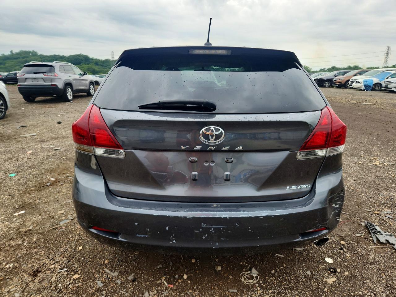 2013 Toyota Venza Le Серый vin: 4T3BA3BB3DU044680