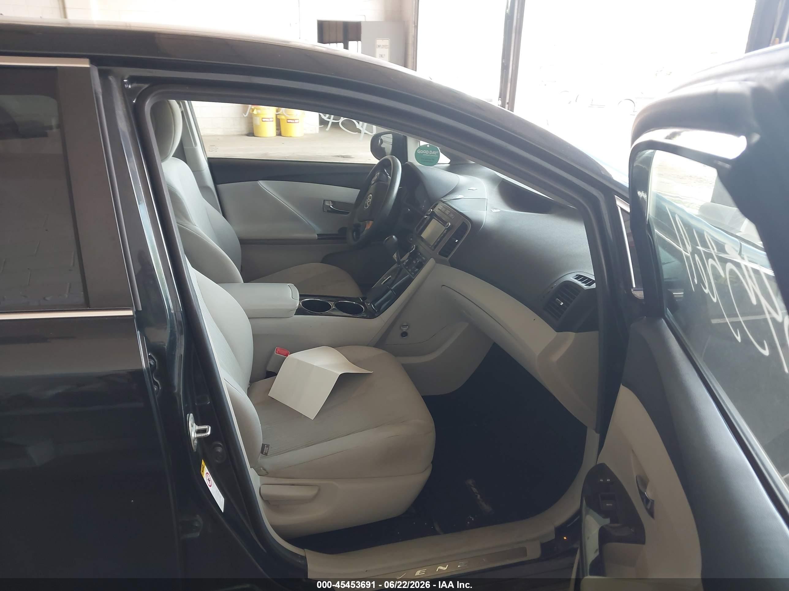 2013 Toyota Venza Le Black vin: 4T3BA3BB3DU048969