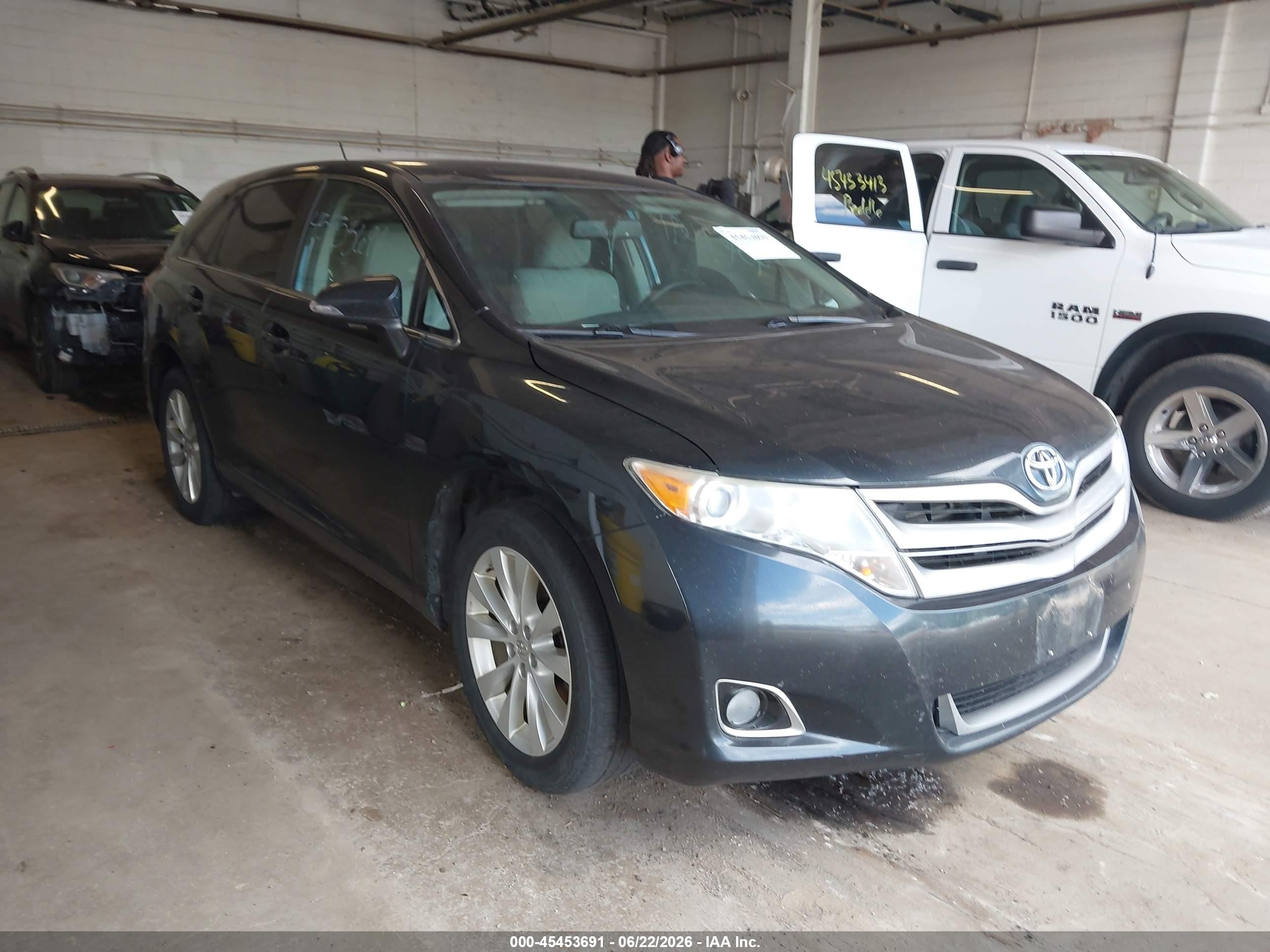 2013 Toyota Venza Le Black vin: 4T3BA3BB3DU048969