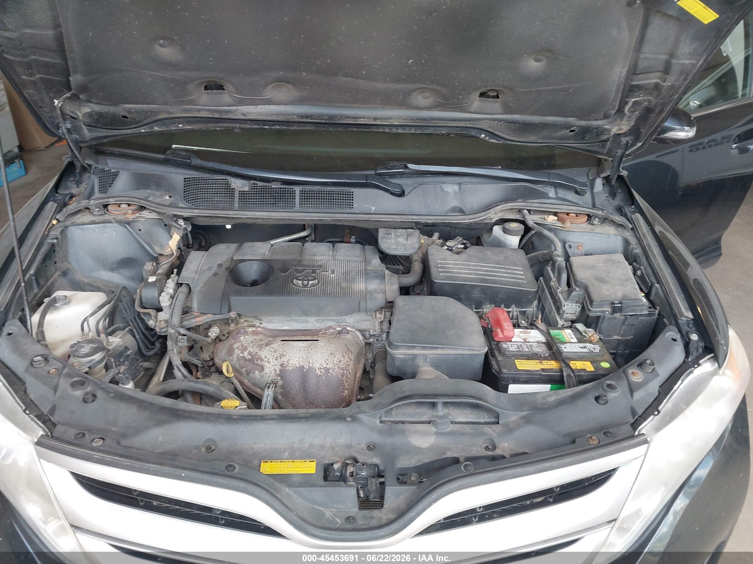 2013 Toyota Venza Le Black vin: 4T3BA3BB3DU048969