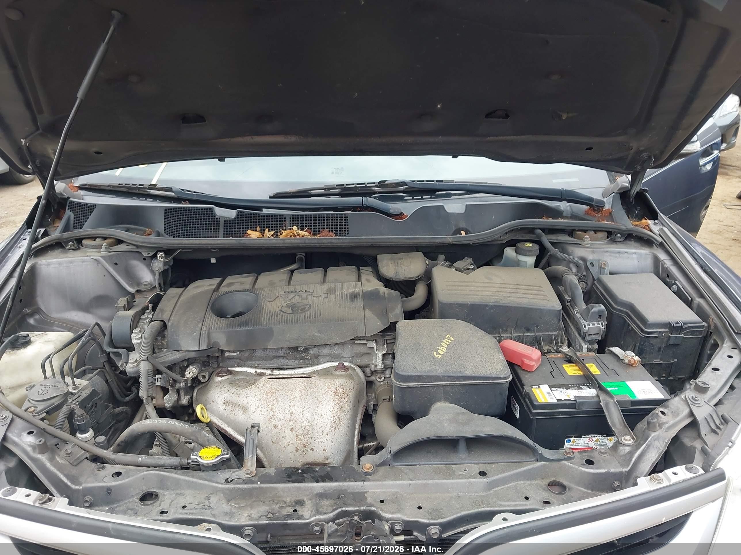 2015 Toyota Venza Xle Gray vin: 4T3BA3BB3FU070554