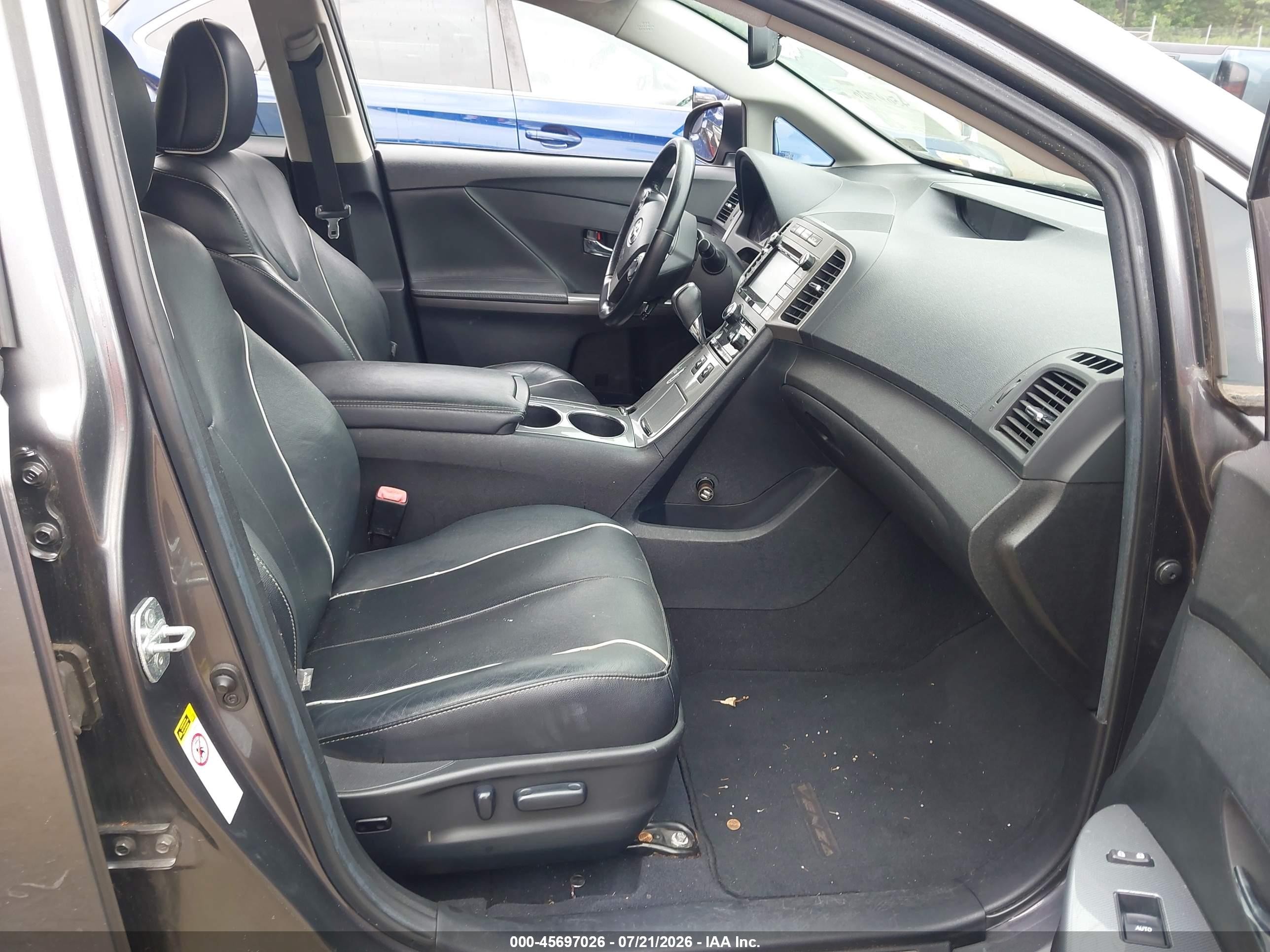 2015 Toyota Venza Xle Gray vin: 4T3BA3BB3FU070554