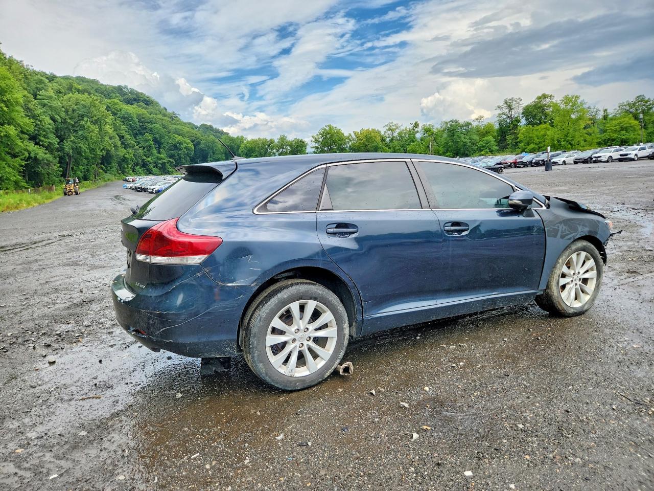 2015 Toyota Venza Le Синий vin: 4T3BA3BB3FU072577