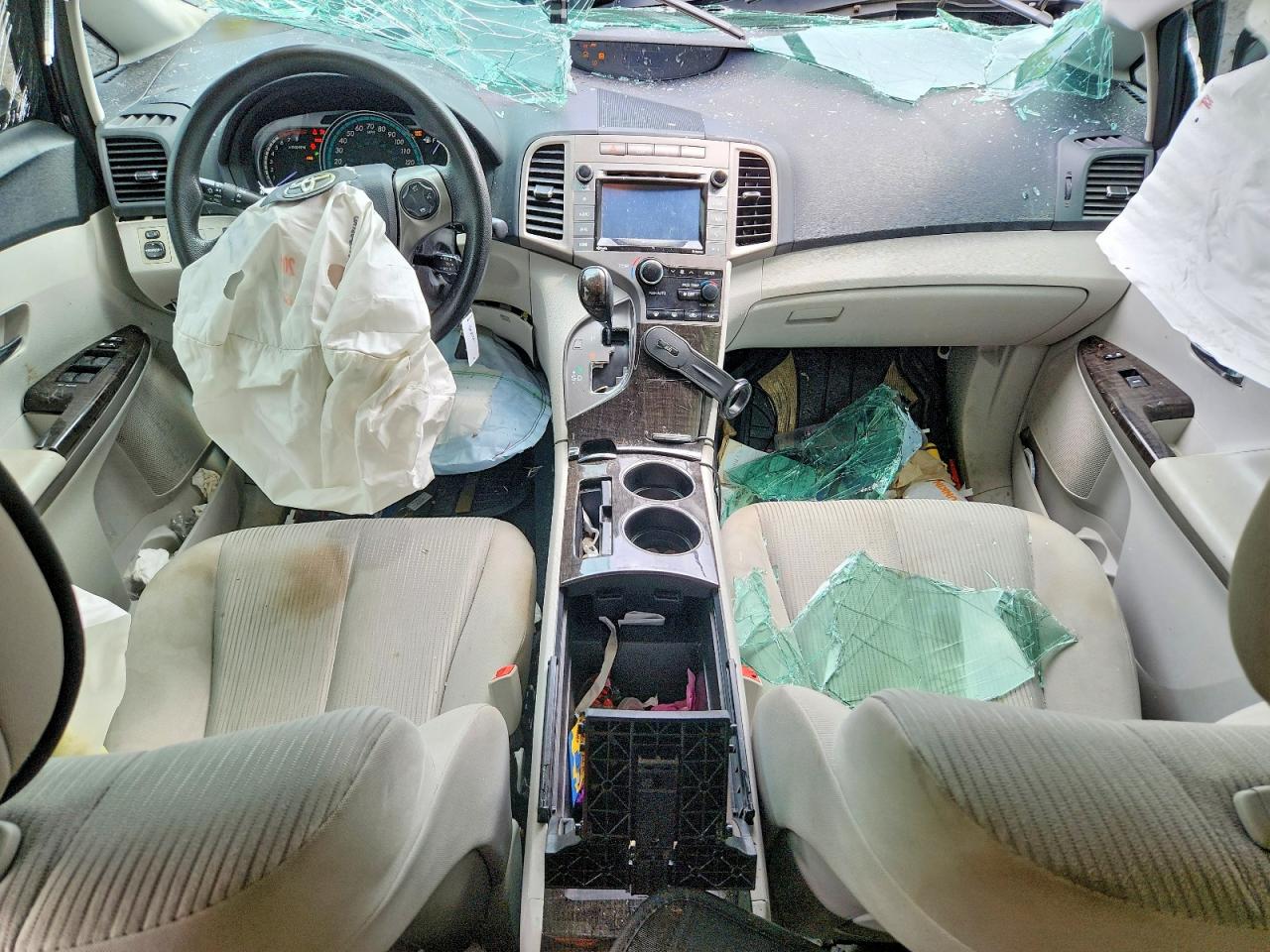 2015 Toyota Venza Le Синий vin: 4T3BA3BB3FU072577