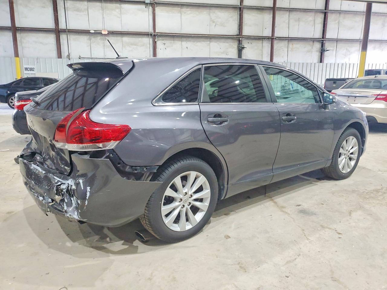 2015 Toyota Venza Le Серый vin: 4T3BA3BB3FU073079