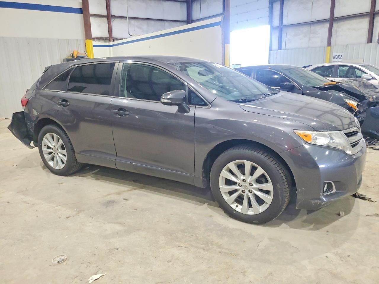 2015 Toyota Venza Le Серый vin: 4T3BA3BB3FU073079