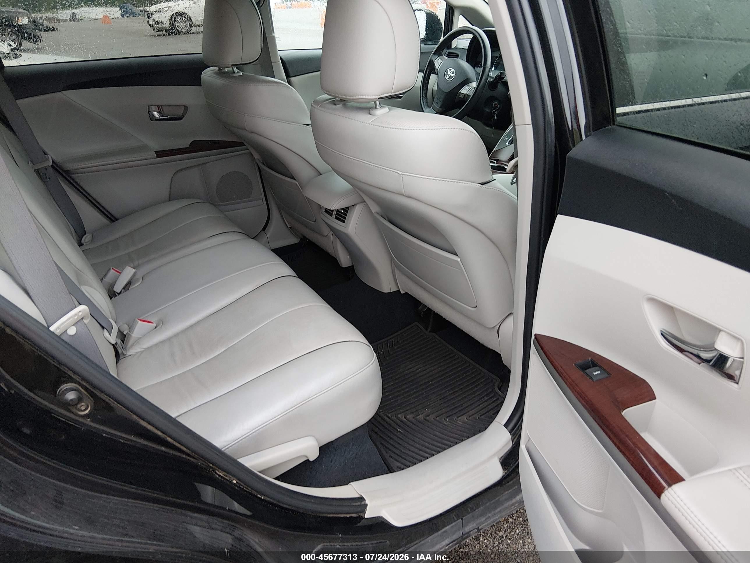 2010 Toyota Venza   Black vin: 4T3BA3BB4AU010792