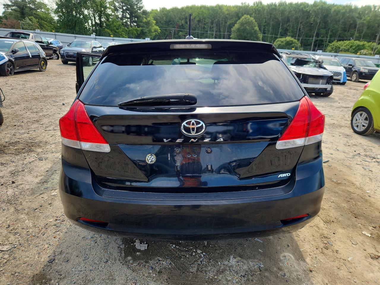 2011 Toyota Venza Awd 4cyl Black vin: 4T3BA3BB4BU019316