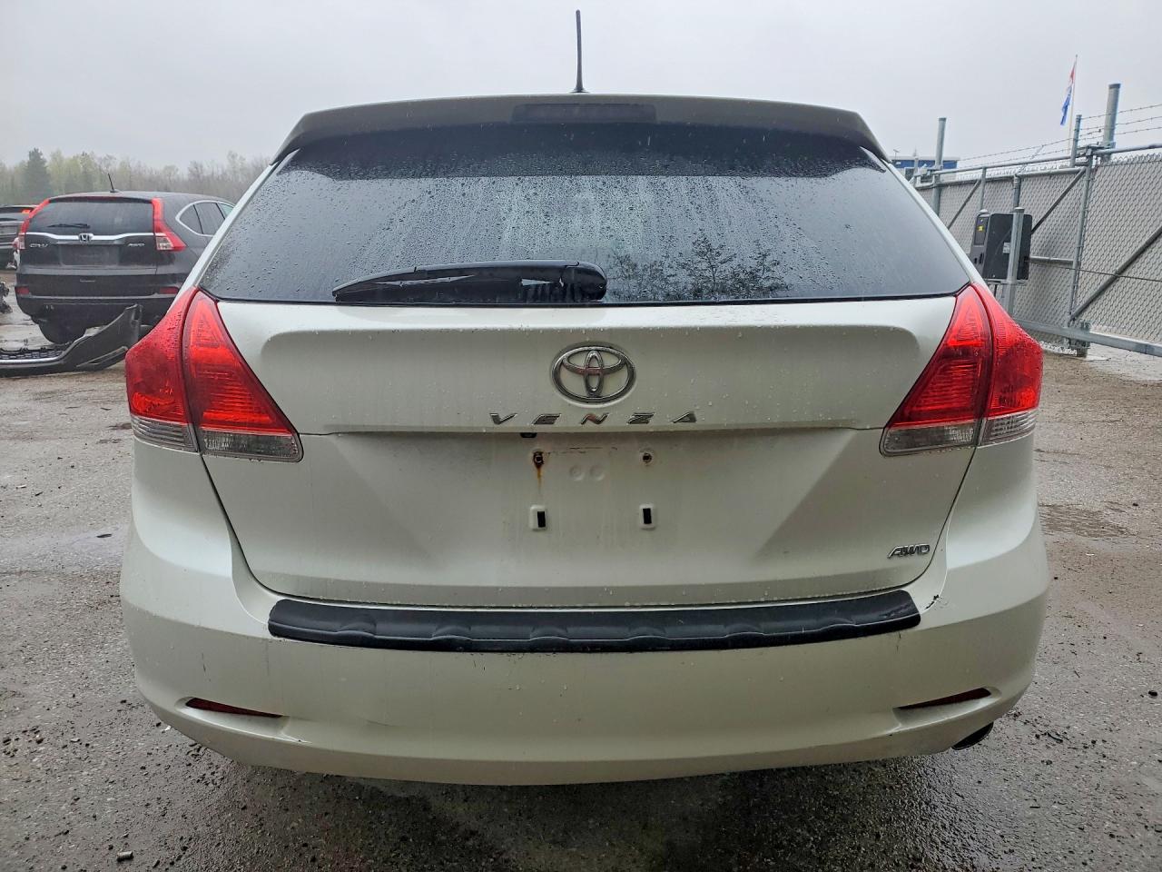 2011 Toyota Venza Awd 4cyl White vin: 4T3BA3BB4BU019722