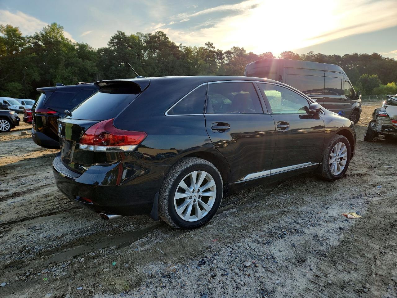 2013 Toyota Venza Le Black vin: 4T3BA3BB4DU039309