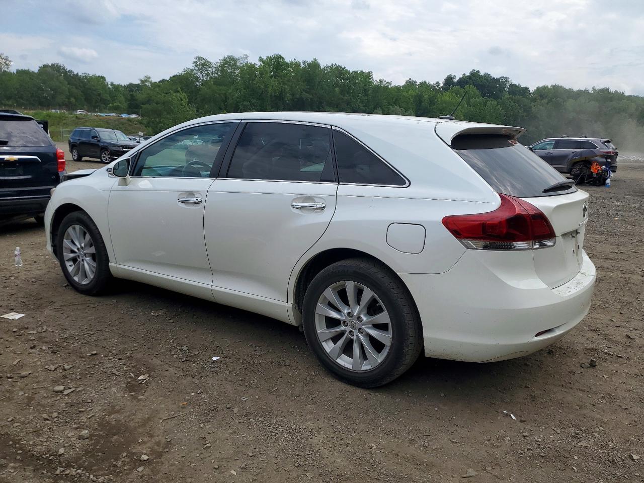 2013 Toyota Venza Xle White vin: 4T3BA3BB4DU042453