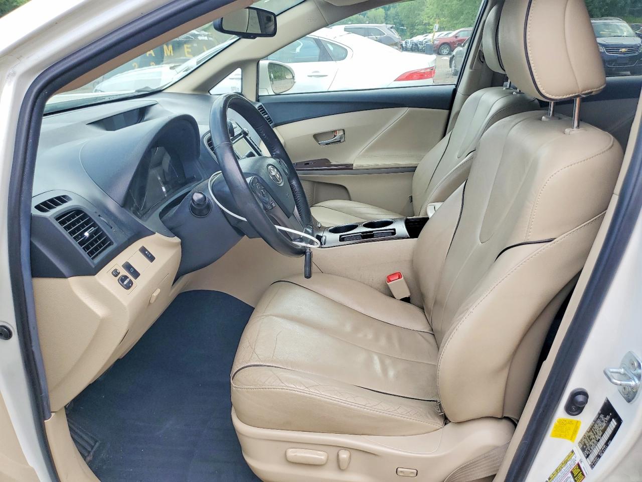 2013 Toyota Venza Xle White vin: 4T3BA3BB4DU042453