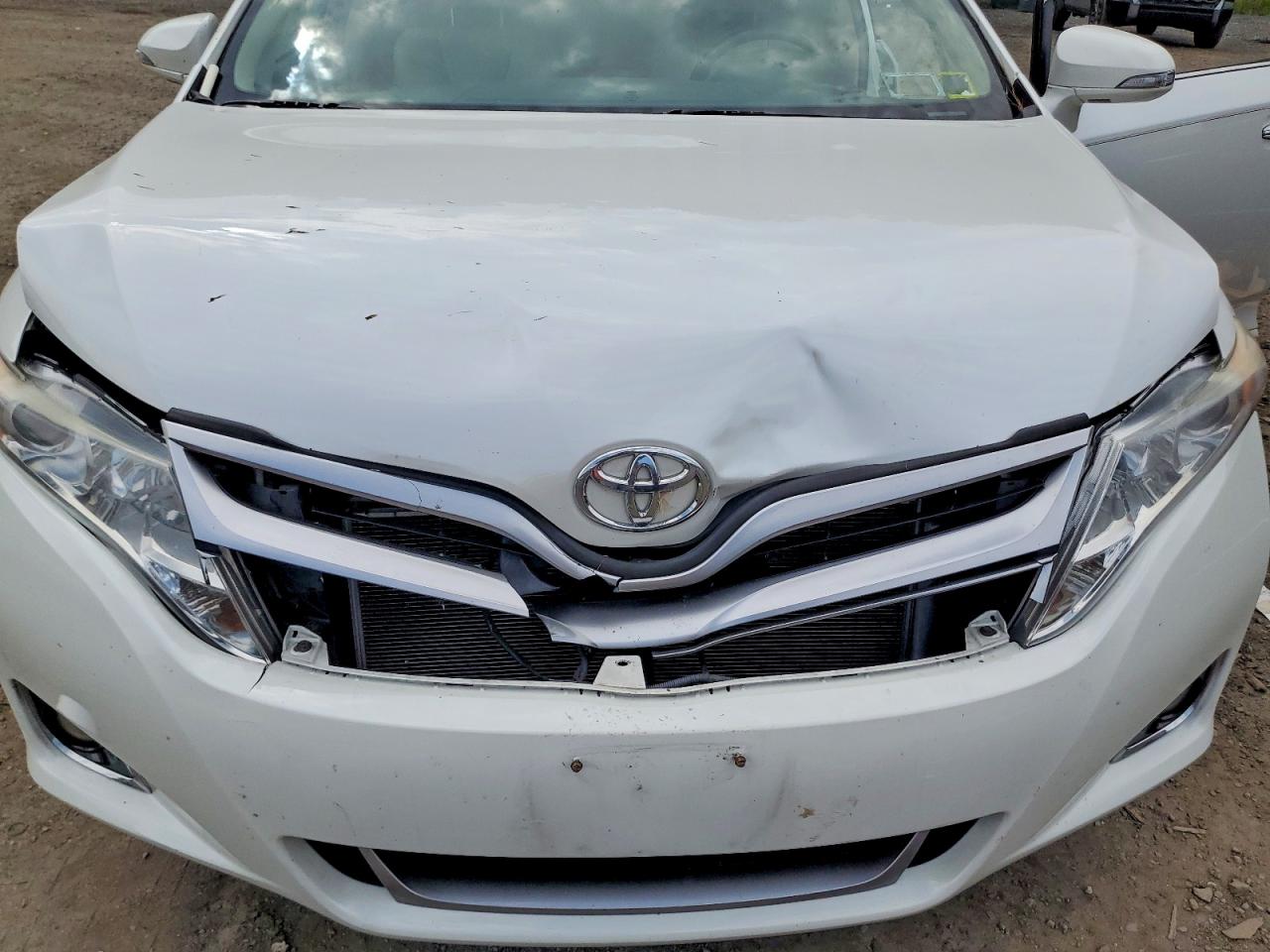 2013 Toyota Venza Xle White vin: 4T3BA3BB4DU042453