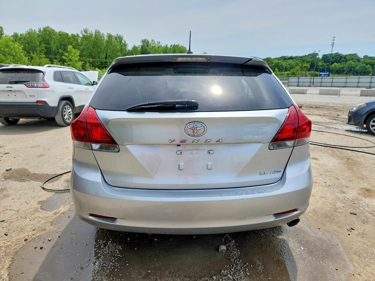2013 Toyota Venza Le Silver vin: 4T3BA3BB4DU042632