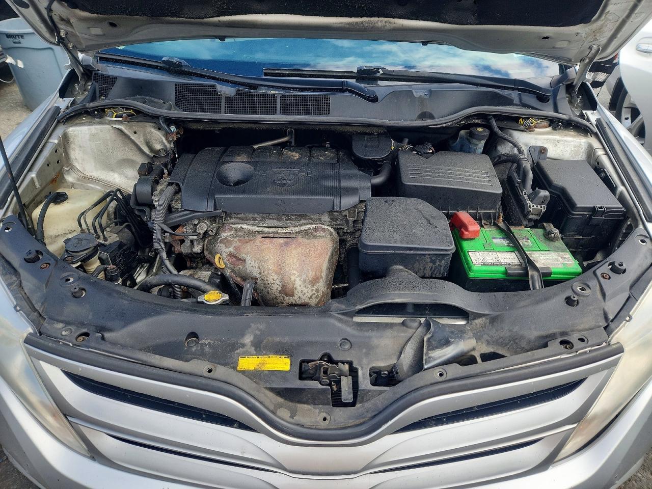 2013 Toyota Venza Xle Silver vin: 4T3BA3BB4DU048060