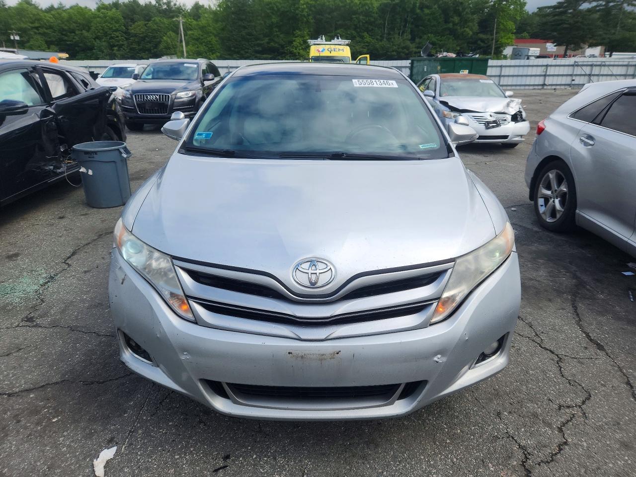 2013 Toyota Venza Xle Silver vin: 4T3BA3BB4DU048060