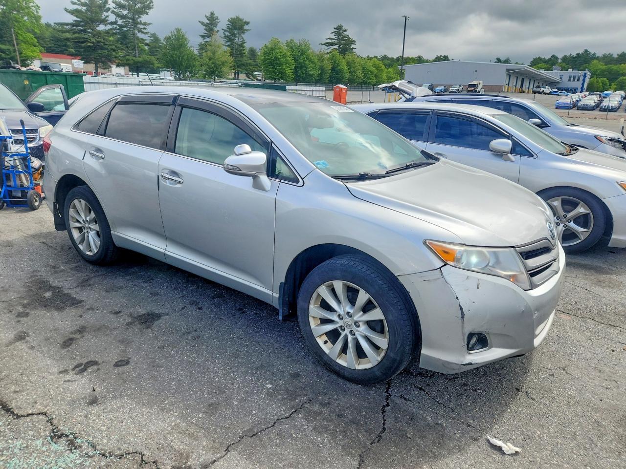 2013 Toyota Venza Xle Silver vin: 4T3BA3BB4DU048060