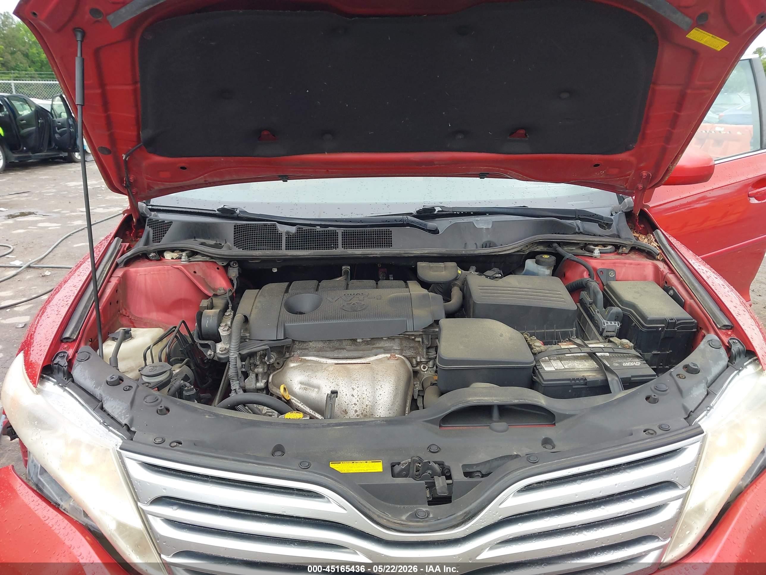 2010 Toyota Venza   Red vin: 4T3BA3BB5AU018013