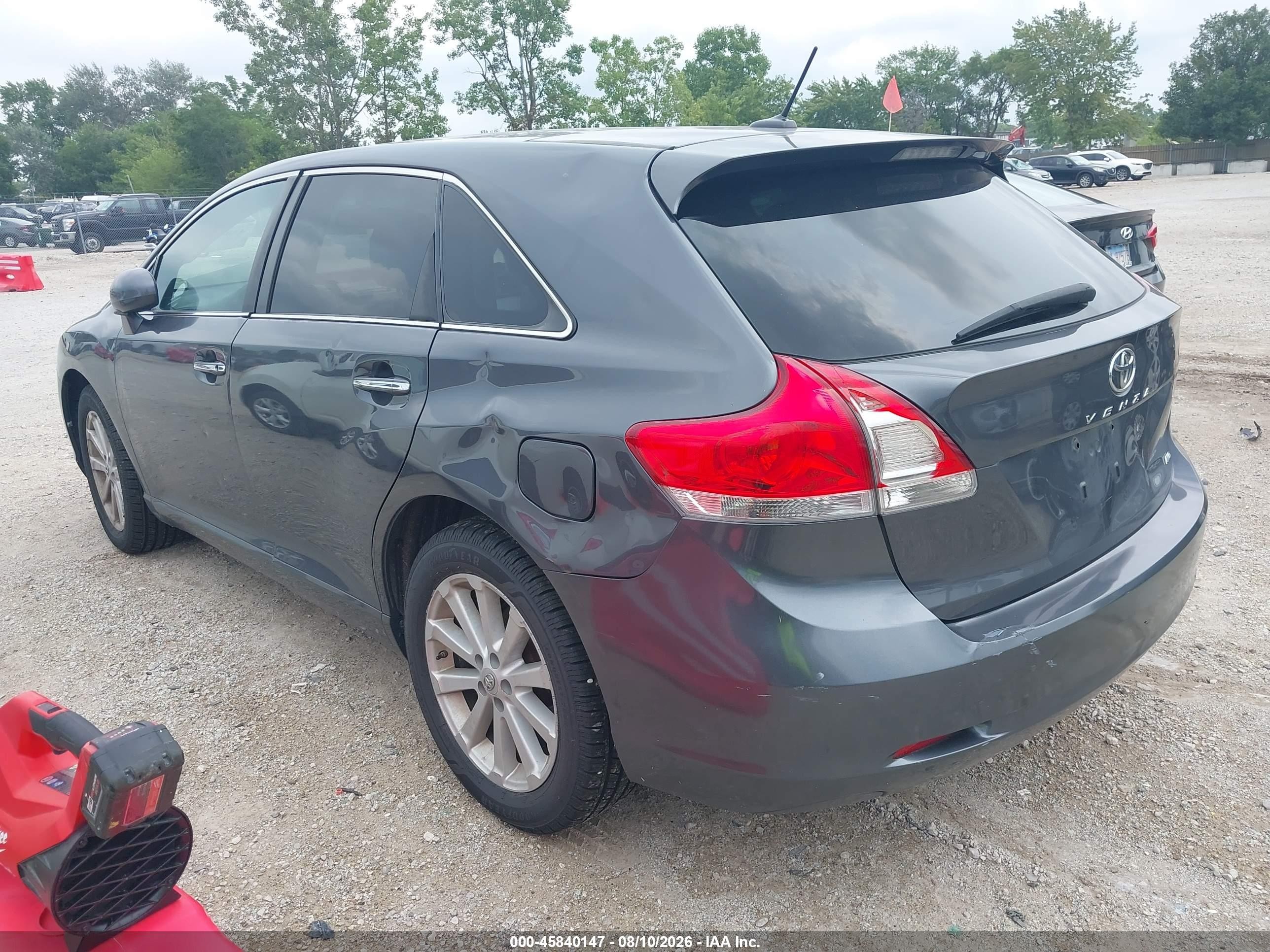 2011 Toyota Venza   Gray vin: 4T3BA3BB5BU020264