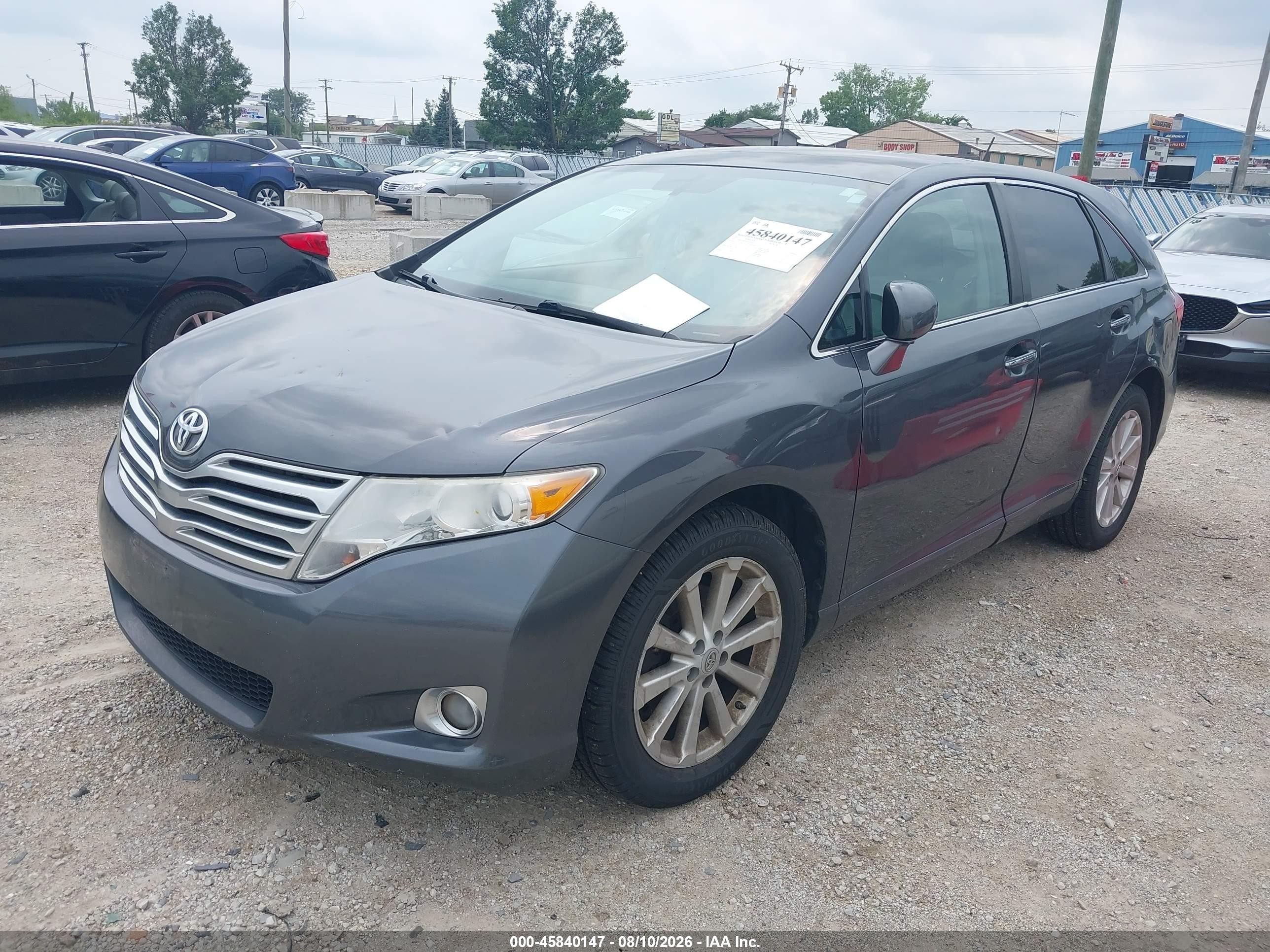 2011 Toyota Venza   Gray vin: 4T3BA3BB5BU020264