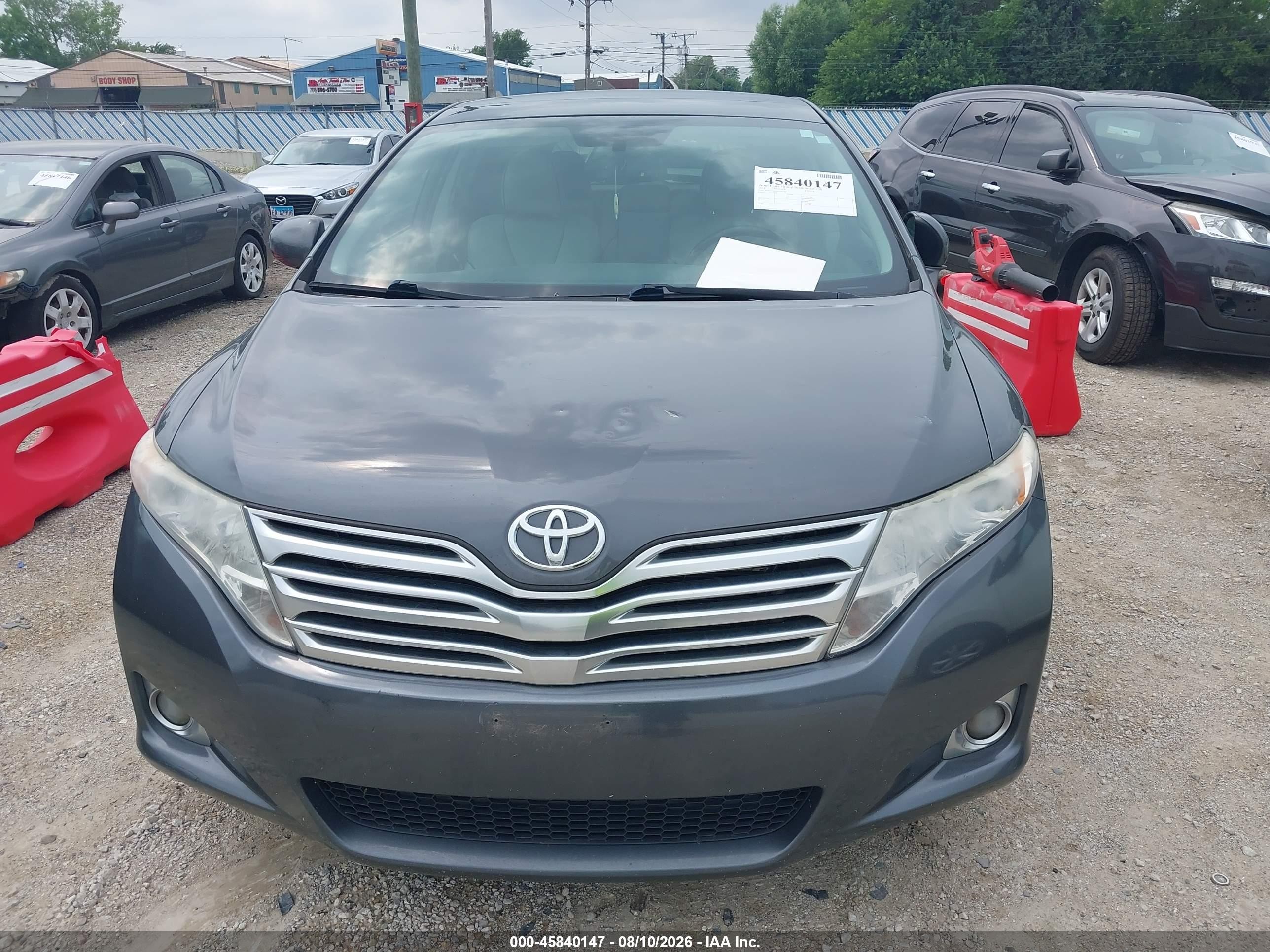 2011 Toyota Venza   Gray vin: 4T3BA3BB5BU020264