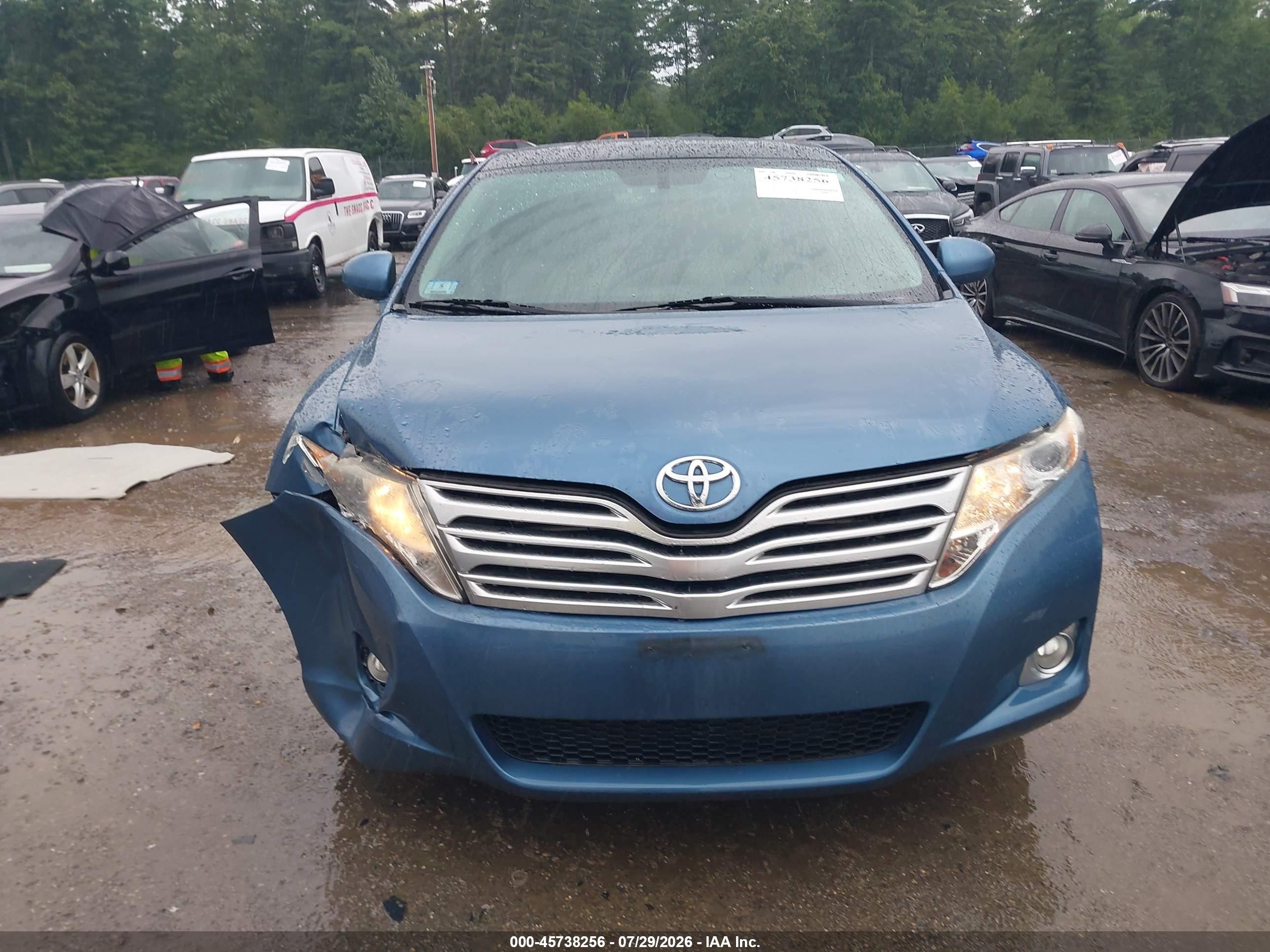2011 Toyota Venza   Blue vin: 4T3BA3BB5BU023018