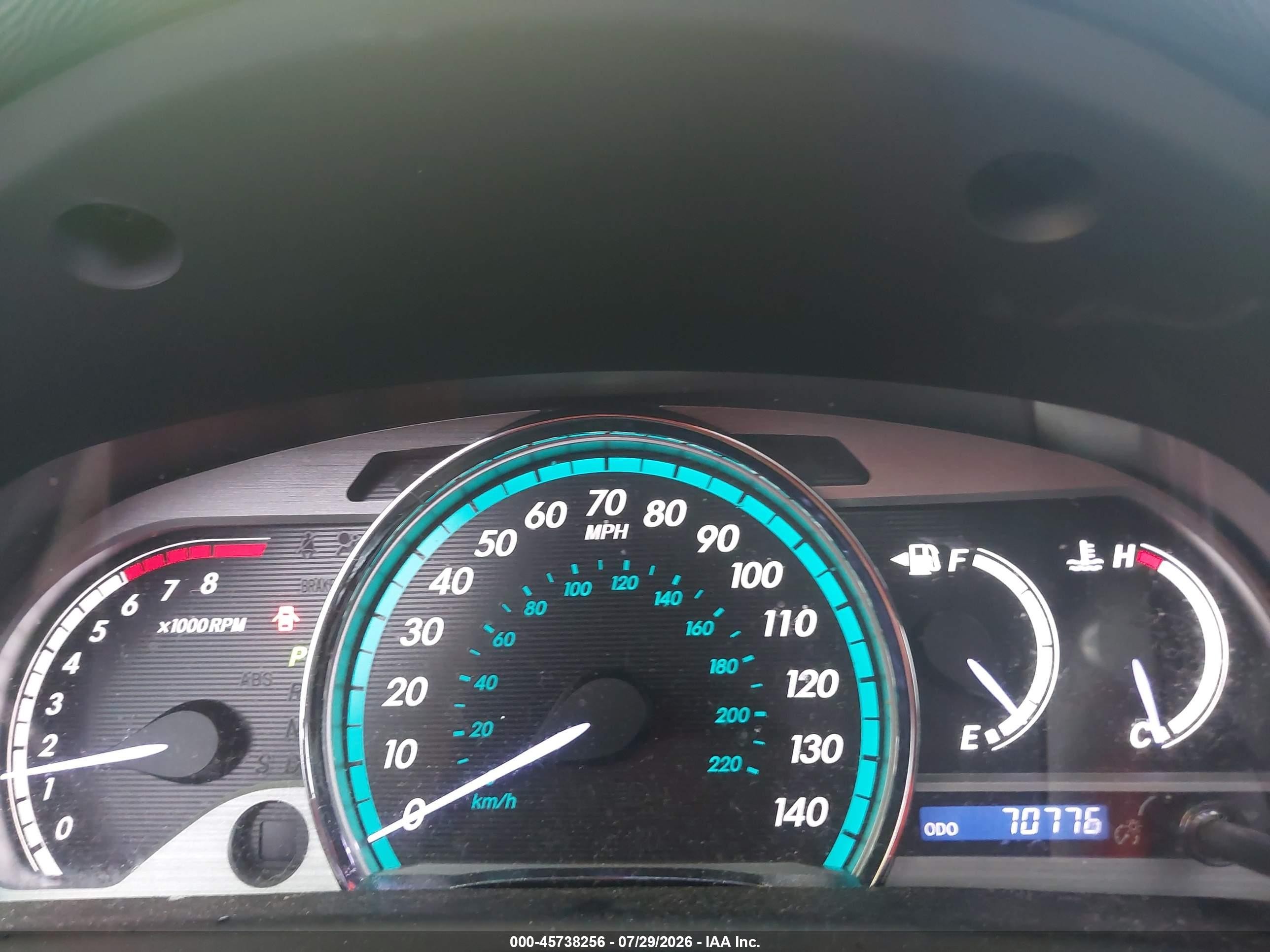 2011 Toyota Venza   Blue vin: 4T3BA3BB5BU023018