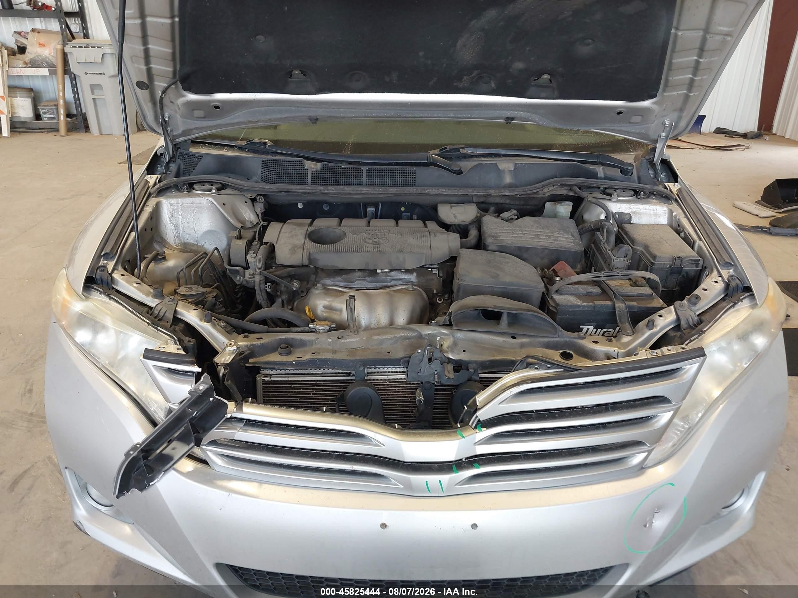 2011 Toyota Venza   Silver vin: 4T3BA3BB5BU023794