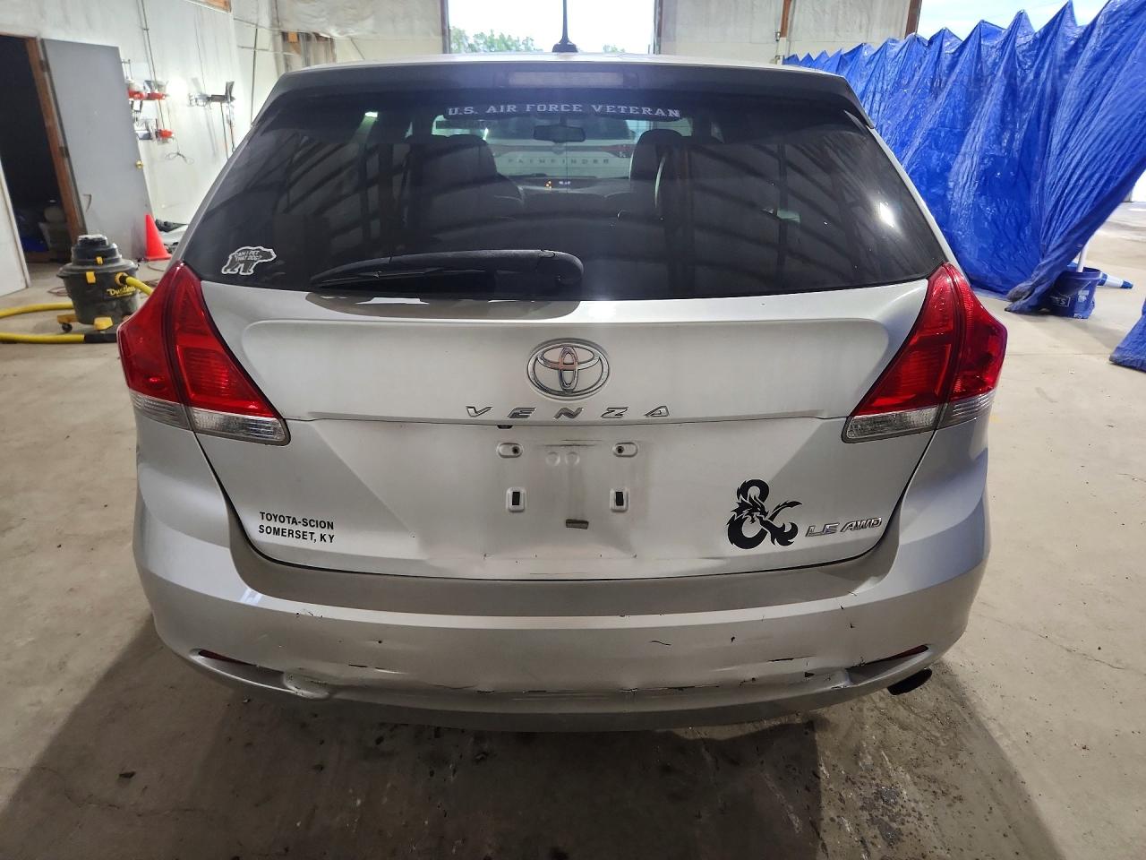 2012 Toyota Venza Le Silver vin: 4T3BA3BB5CU030746