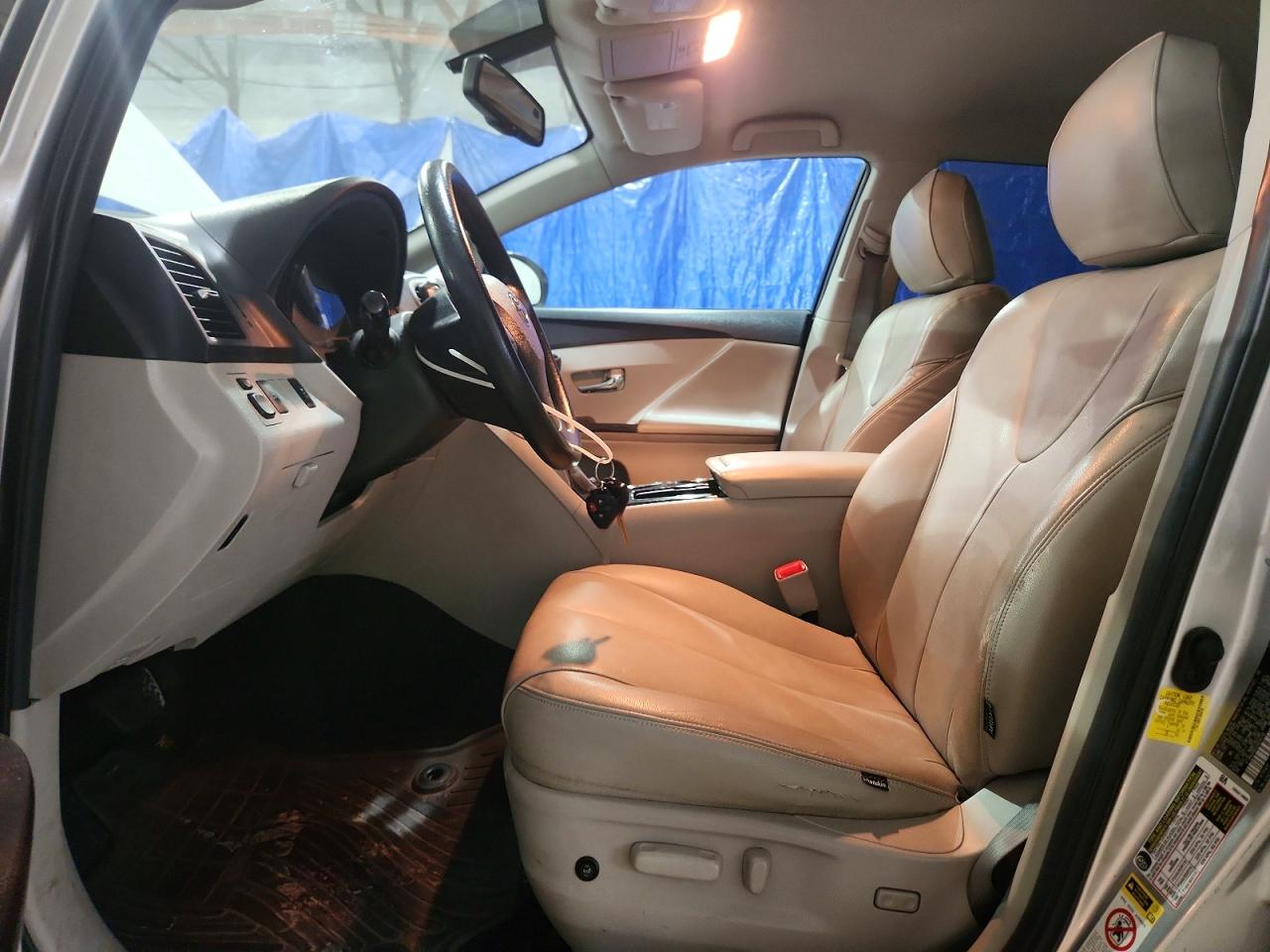 2012 Toyota Venza Le Silver vin: 4T3BA3BB5CU030746