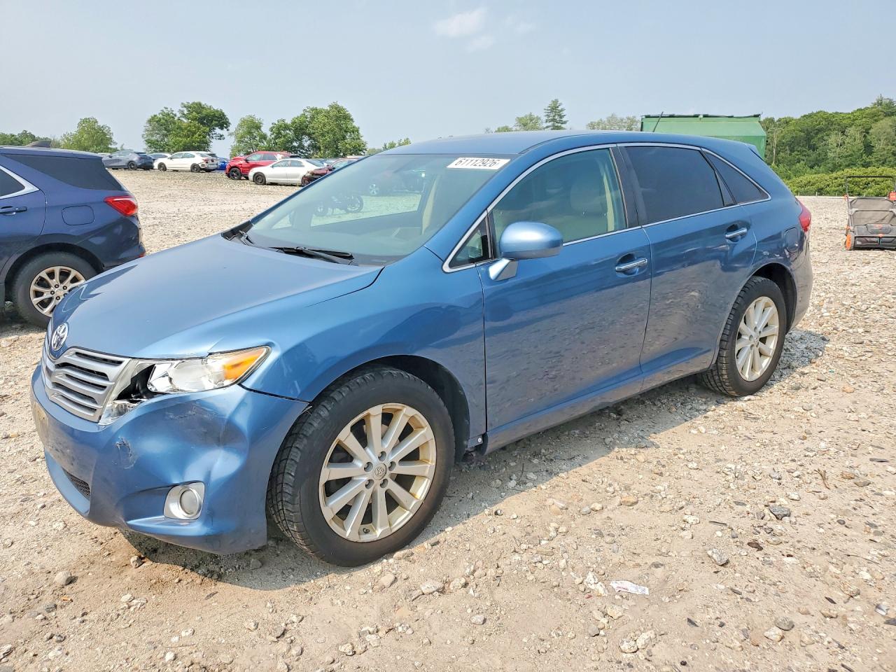 2012 Toyota Venza Xle Blue vin: 4T3BA3BB5CU031749