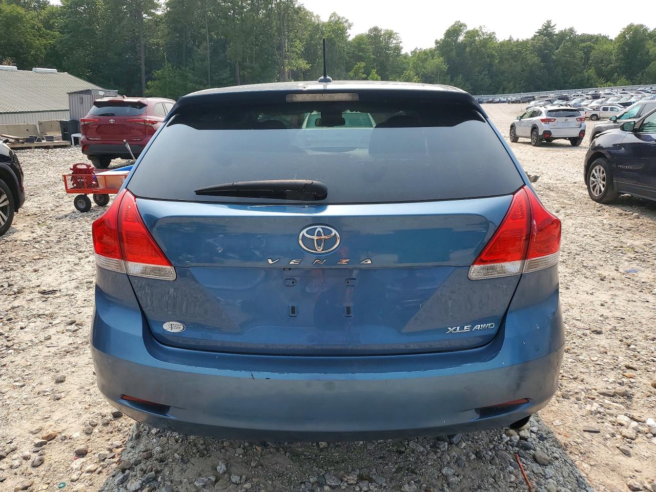 2012 Toyota Venza Xle Blue vin: 4T3BA3BB5CU031749