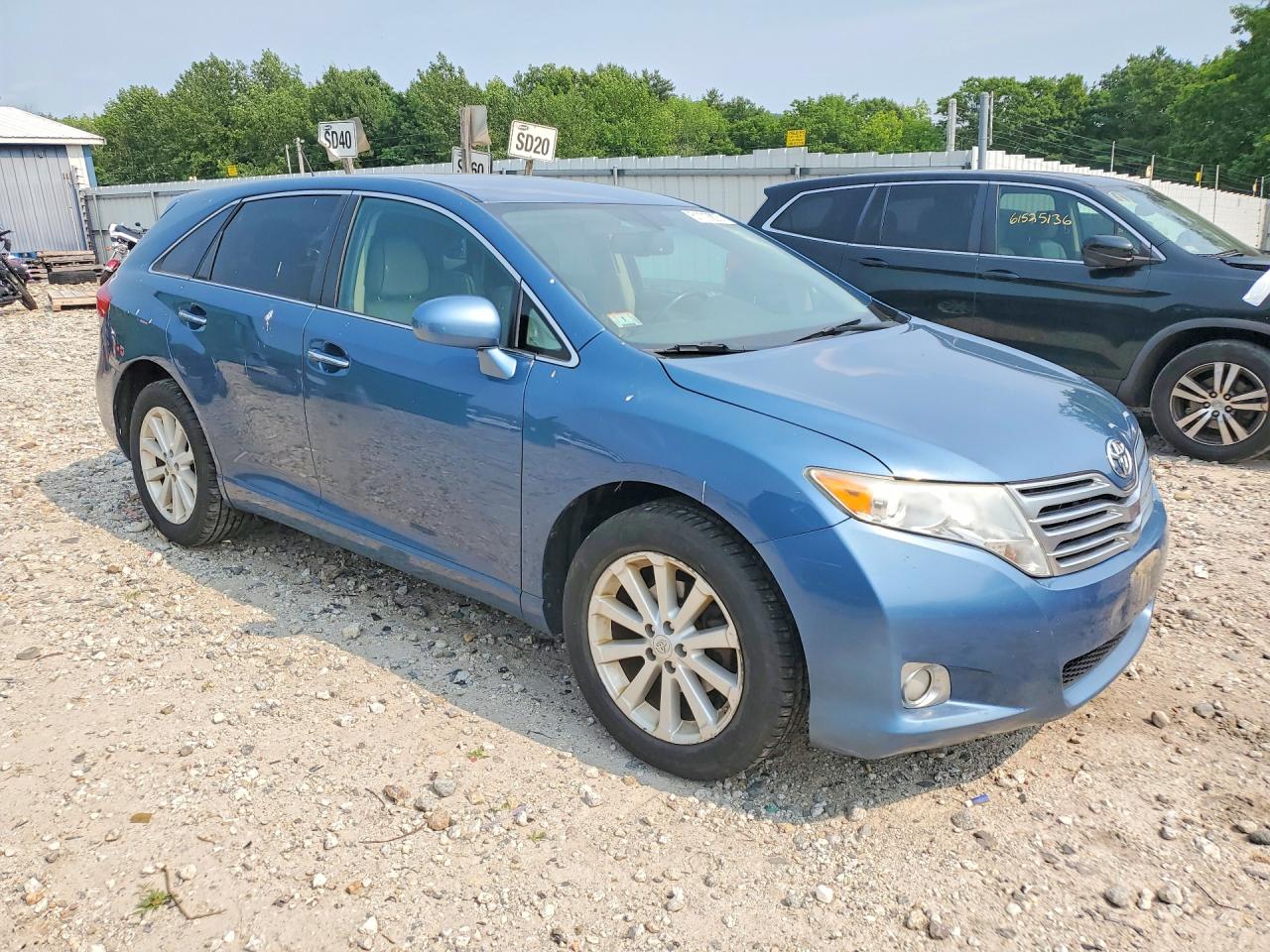 2012 Toyota Venza Xle Blue vin: 4T3BA3BB5CU031749