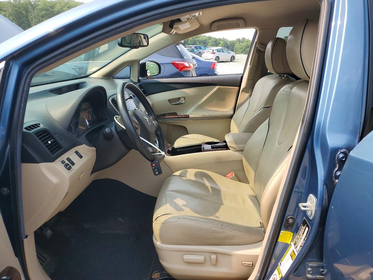 2012 Toyota Venza Xle Blue vin: 4T3BA3BB5CU031749