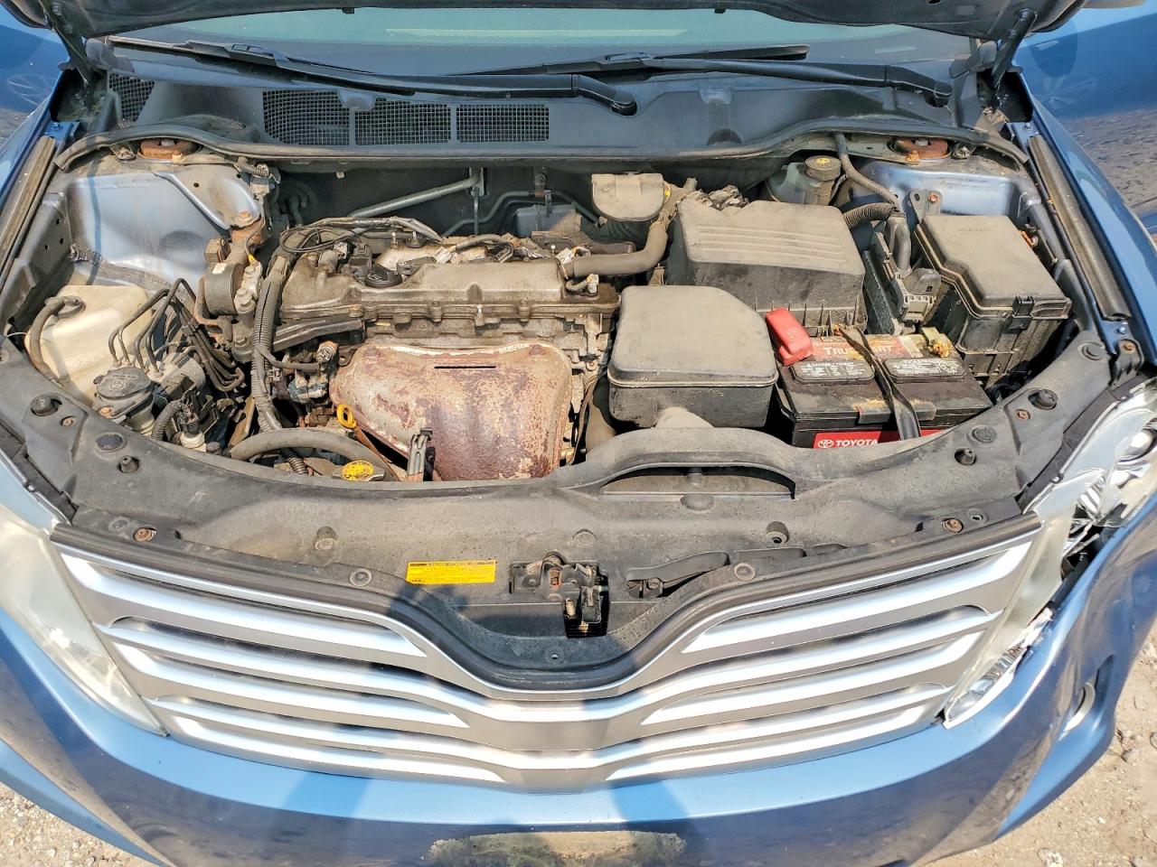 2012 Toyota Venza Xle Blue vin: 4T3BA3BB5CU031749