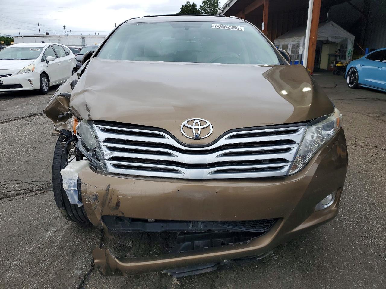 2012 Toyota Venza Le Brown vin: 4T3BA3BB5CU033887